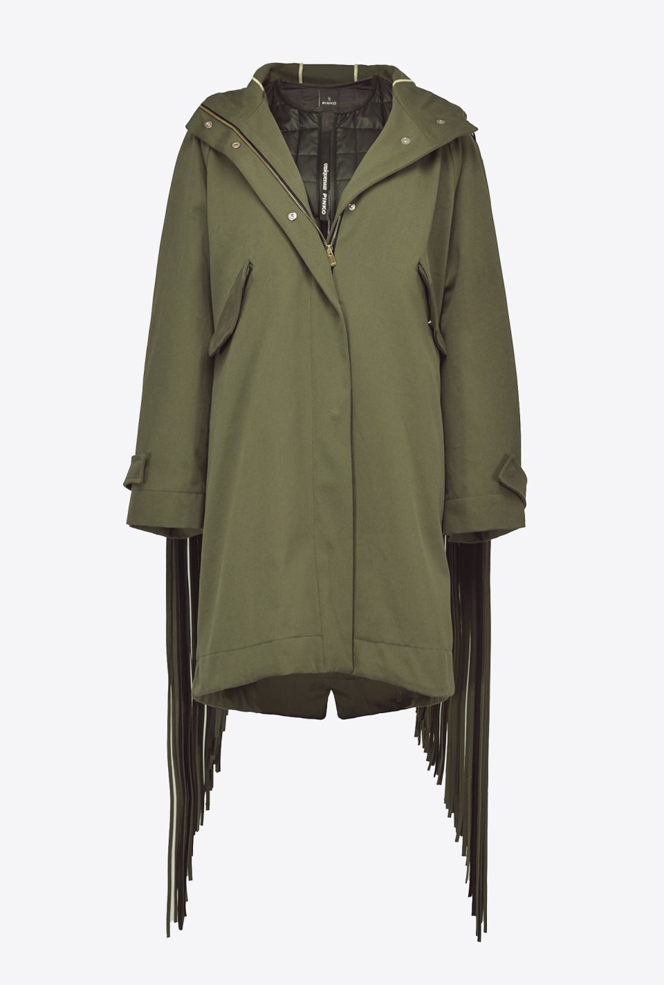 pinko down coat