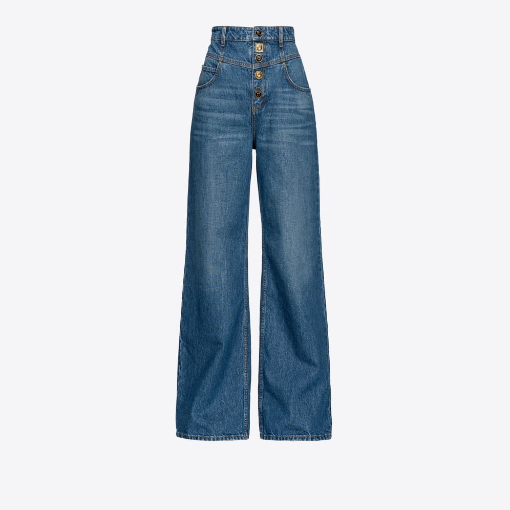 Jeans bottone storto 2025