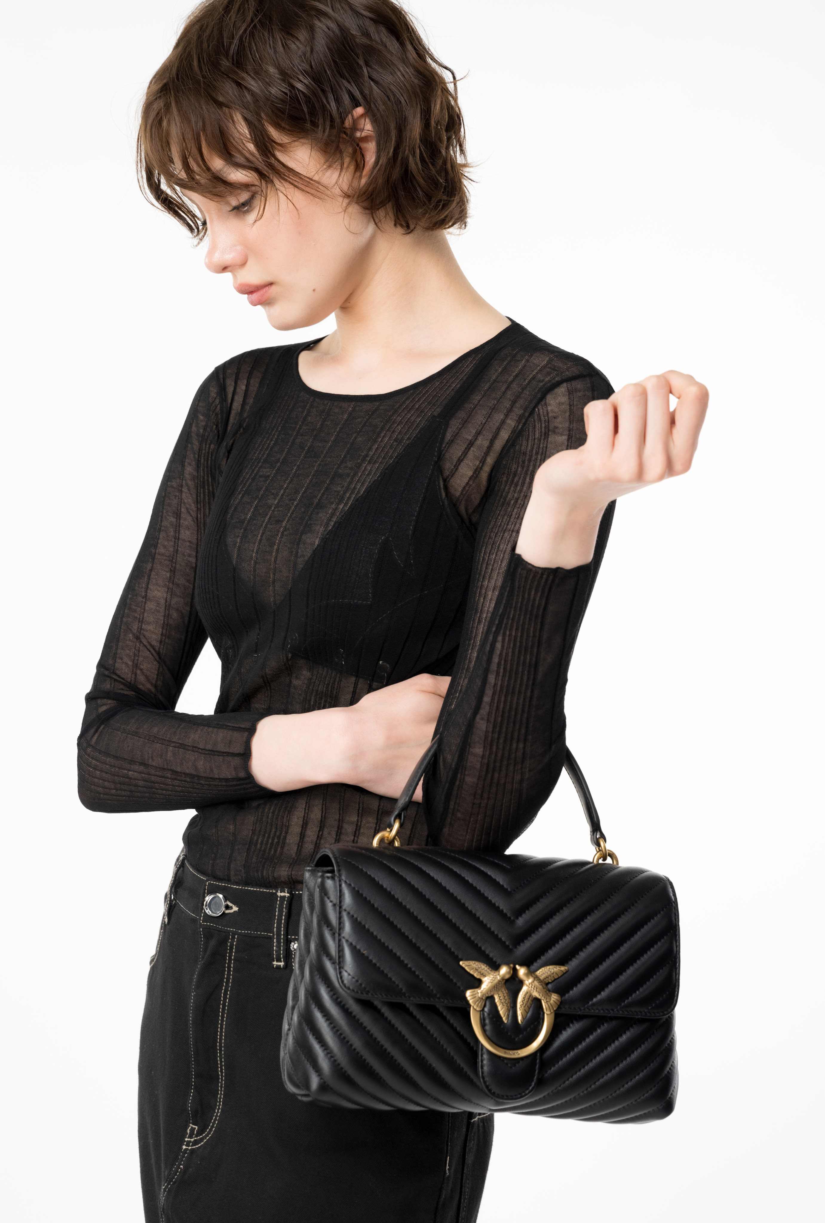Pinko love bag nera best sale
