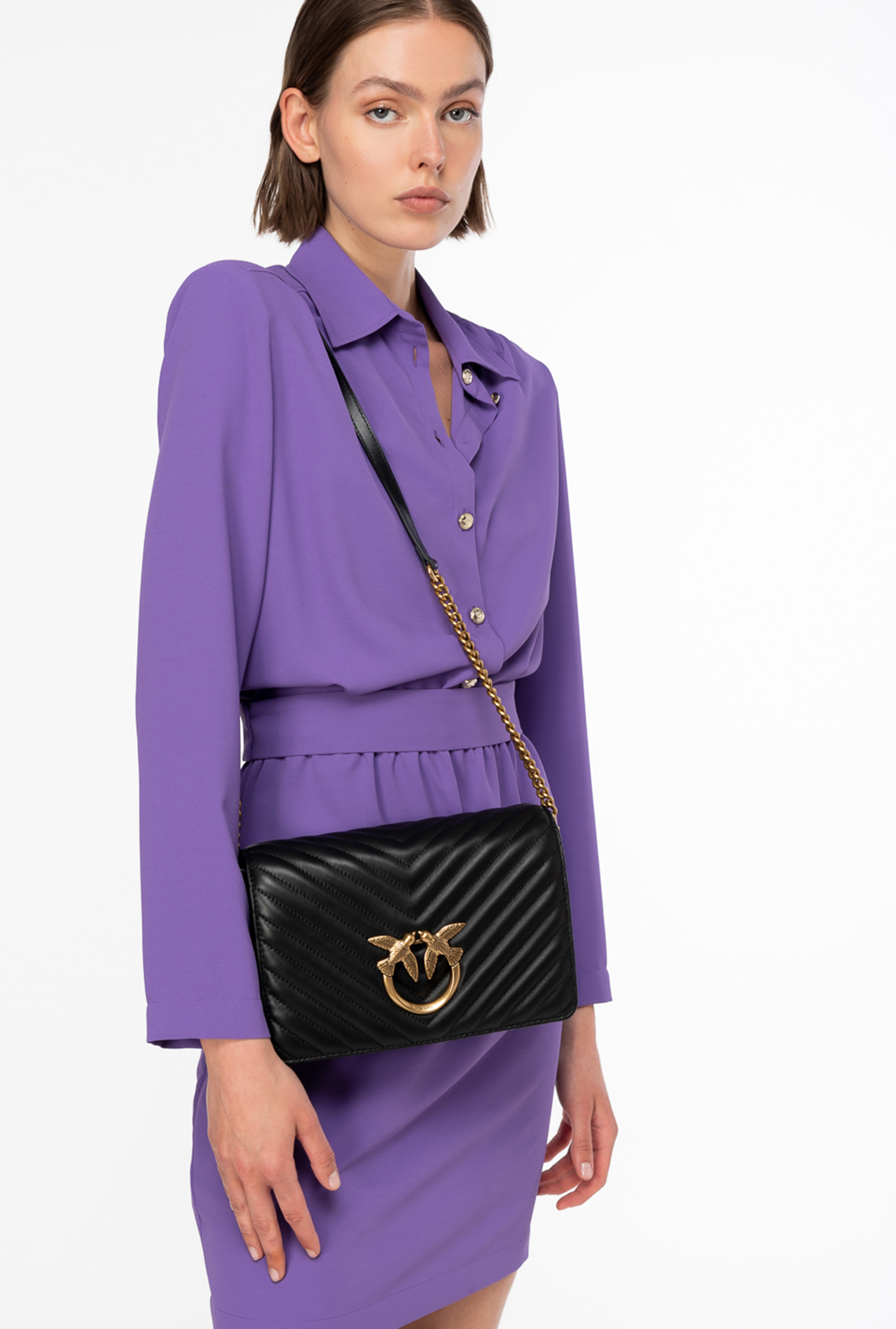 Pinko love chevron best sale