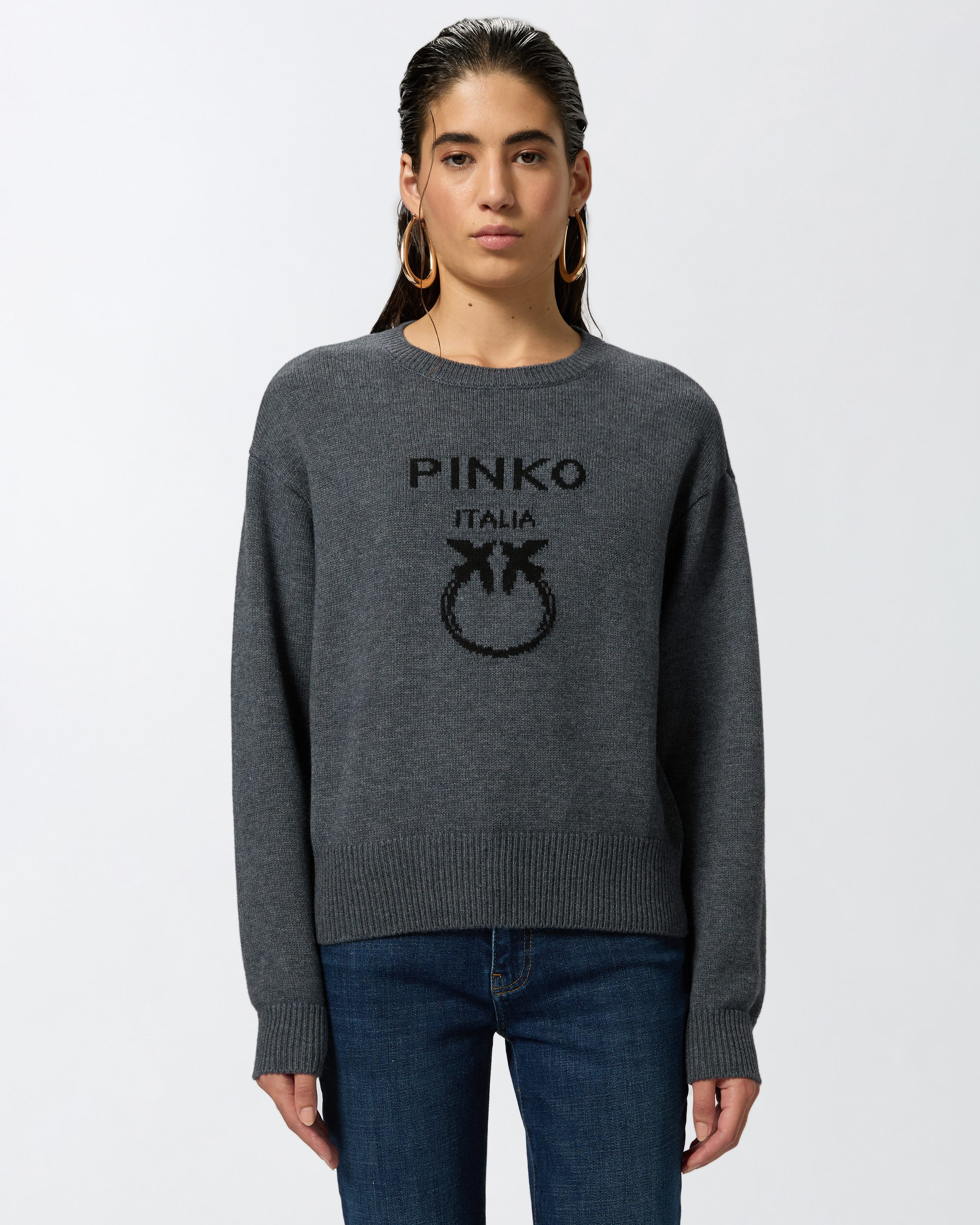 PINKO Love Birds pullover PINKO Shop Online
