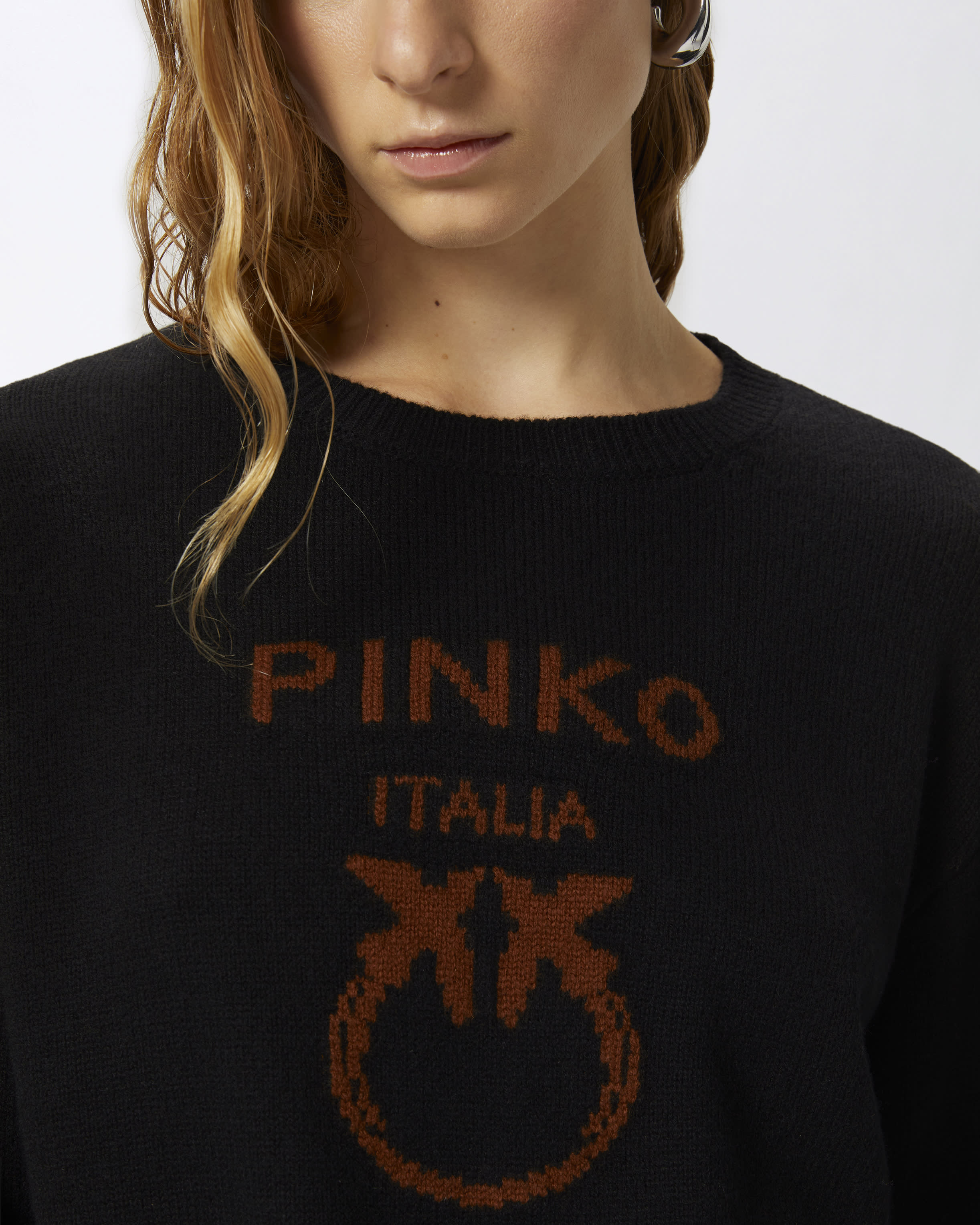 PINKO Love Birds pullover PINKO Shop Online