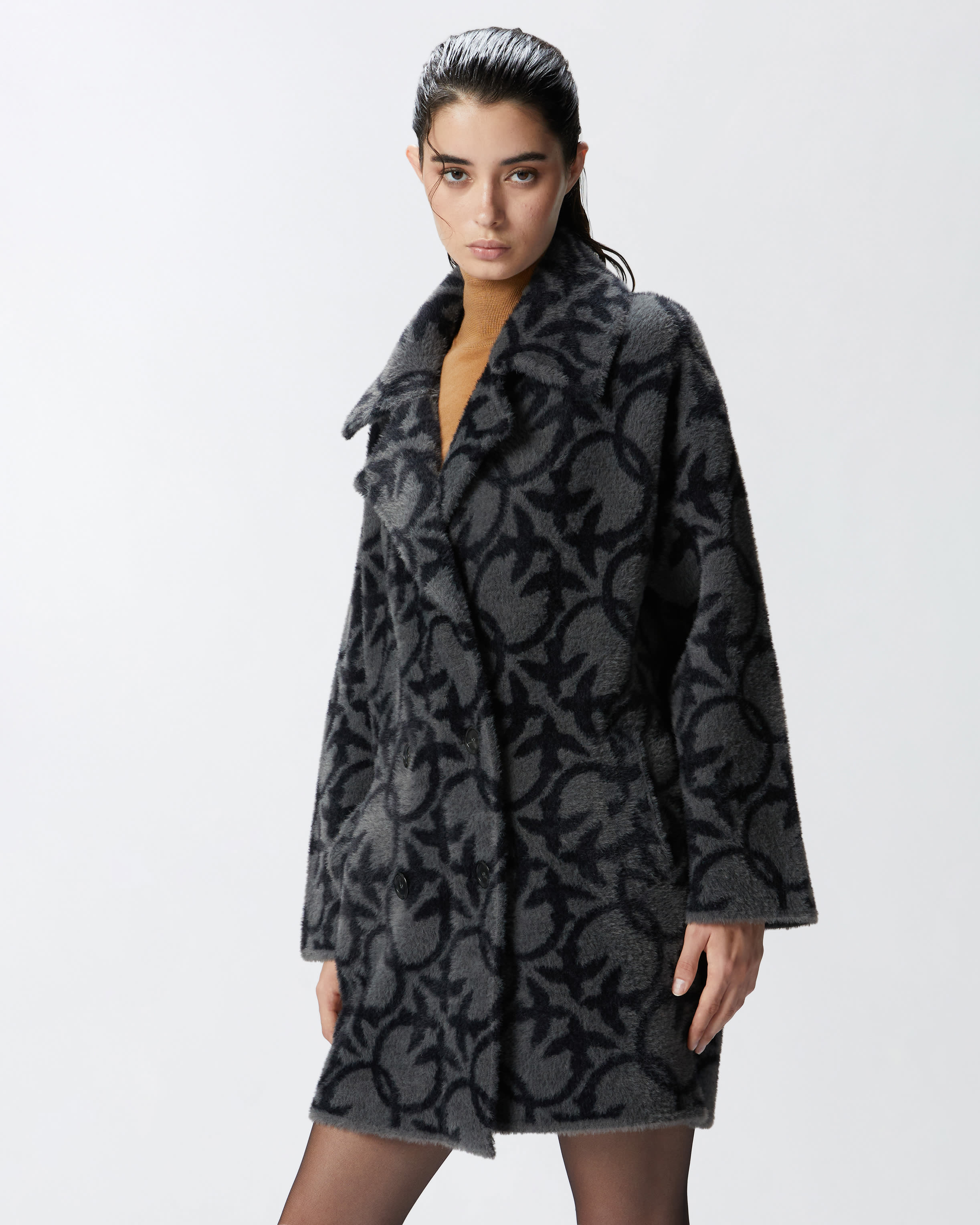 Pinko leopard coat 2025
