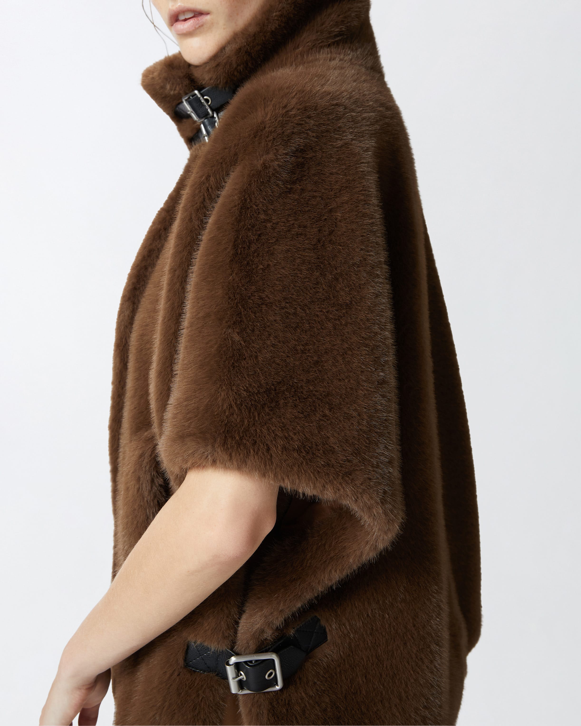 Pinko fur coat best sale