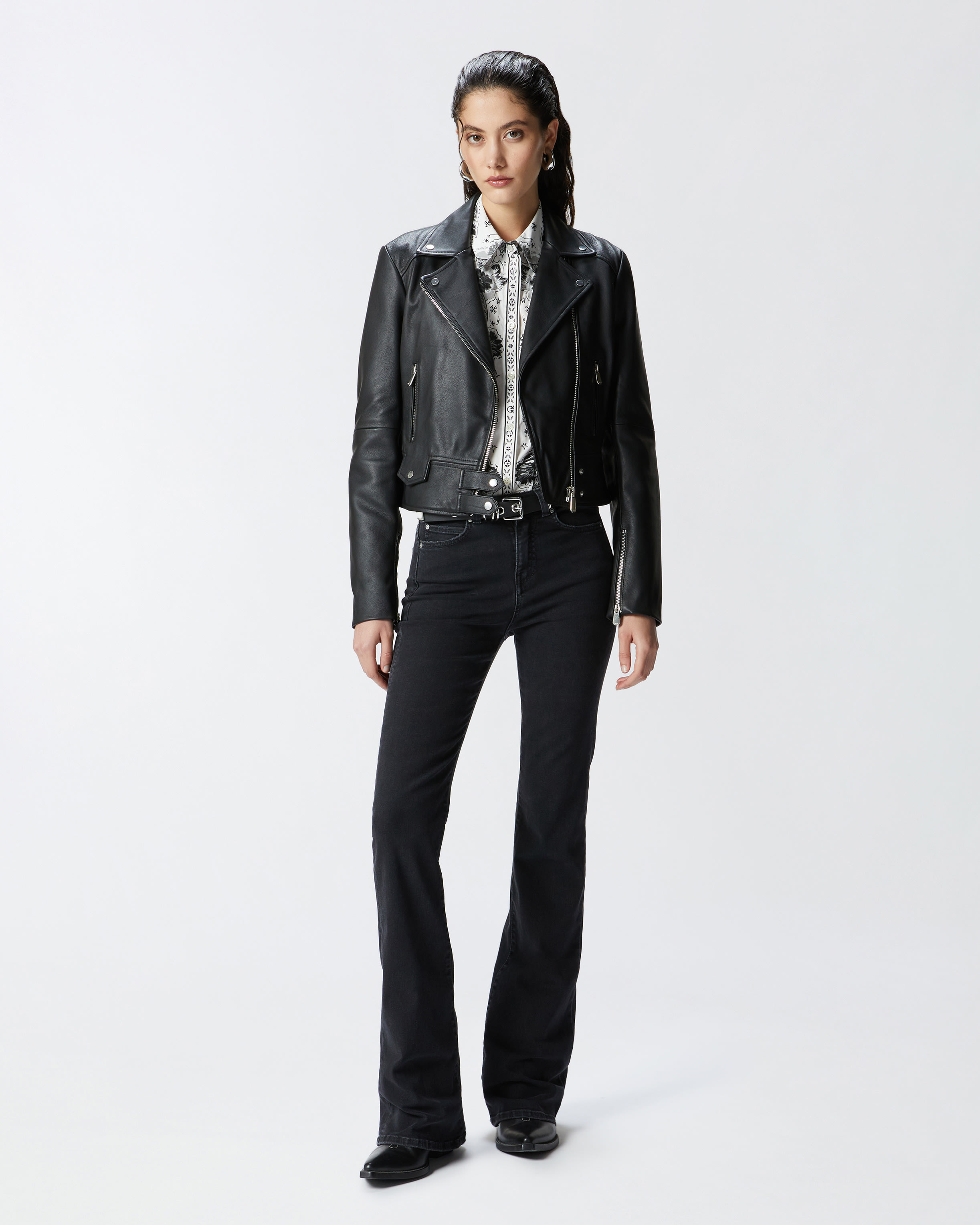 Camicia in popeline con stampa a fiori stile bandana Pinko Acquista Online
