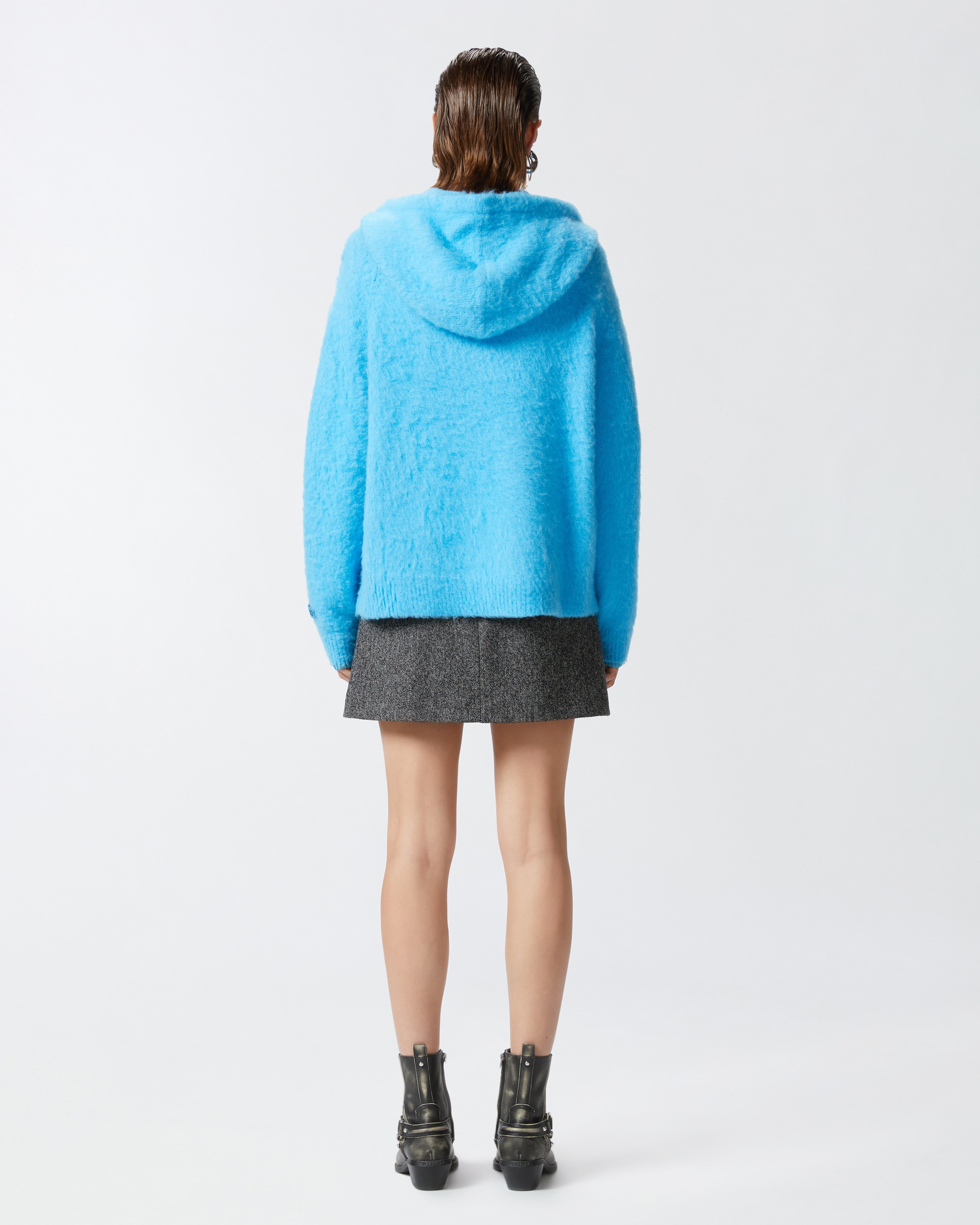 Fluffy hoodie PINKO Shop Online