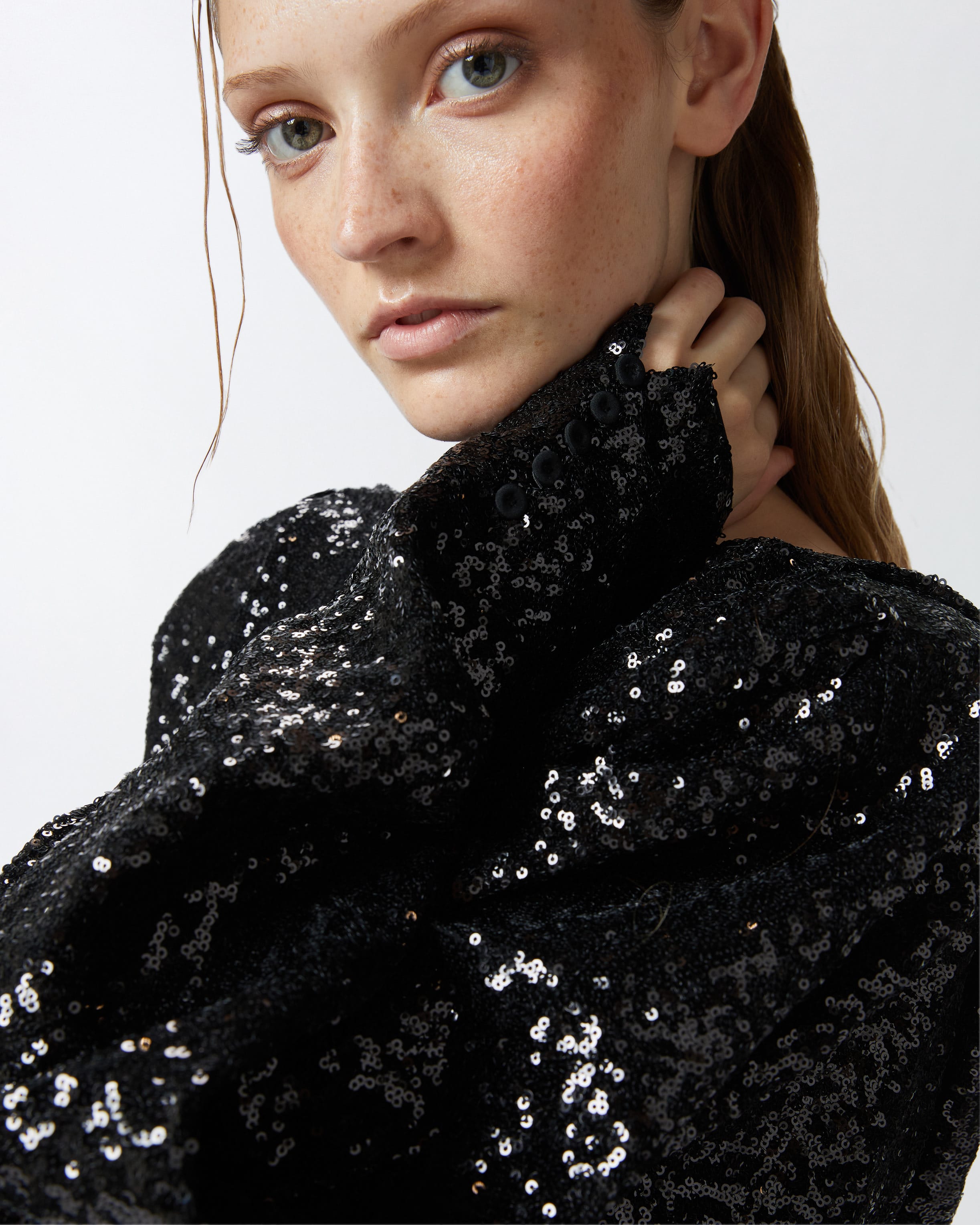 Pinko sequin dress clearance