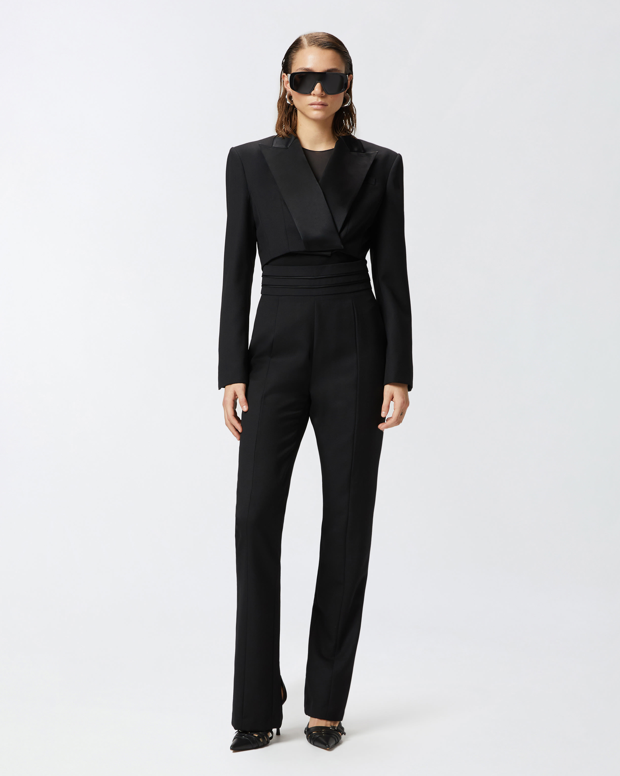 コート PINKO Woman Coat Black 103817Y27P Z99 s-l400.jpg