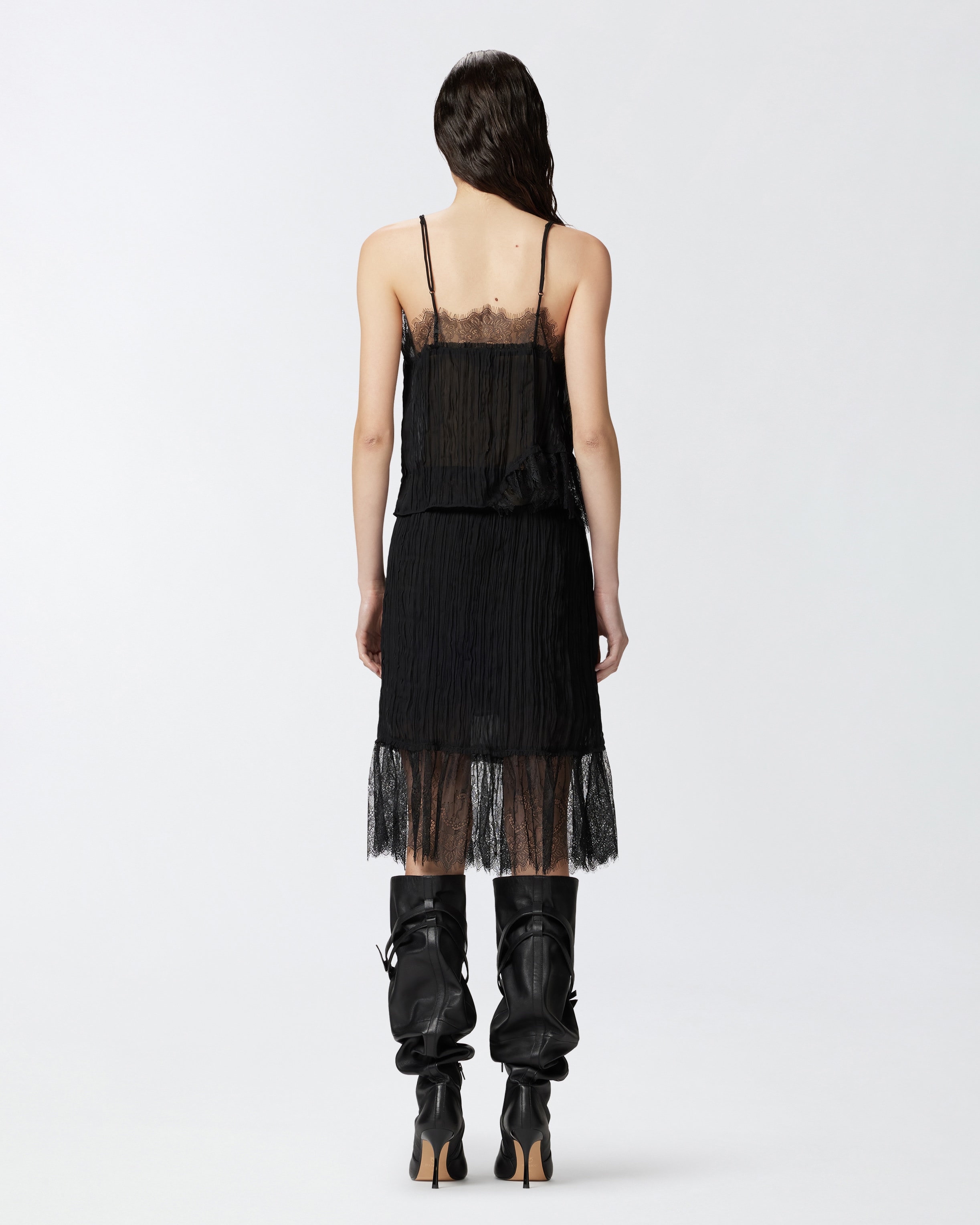 トップス PRANKPROJECT Lace Gathered Top PRANK PROJECT｜レースギャザートップ / Lace Gathered Top
