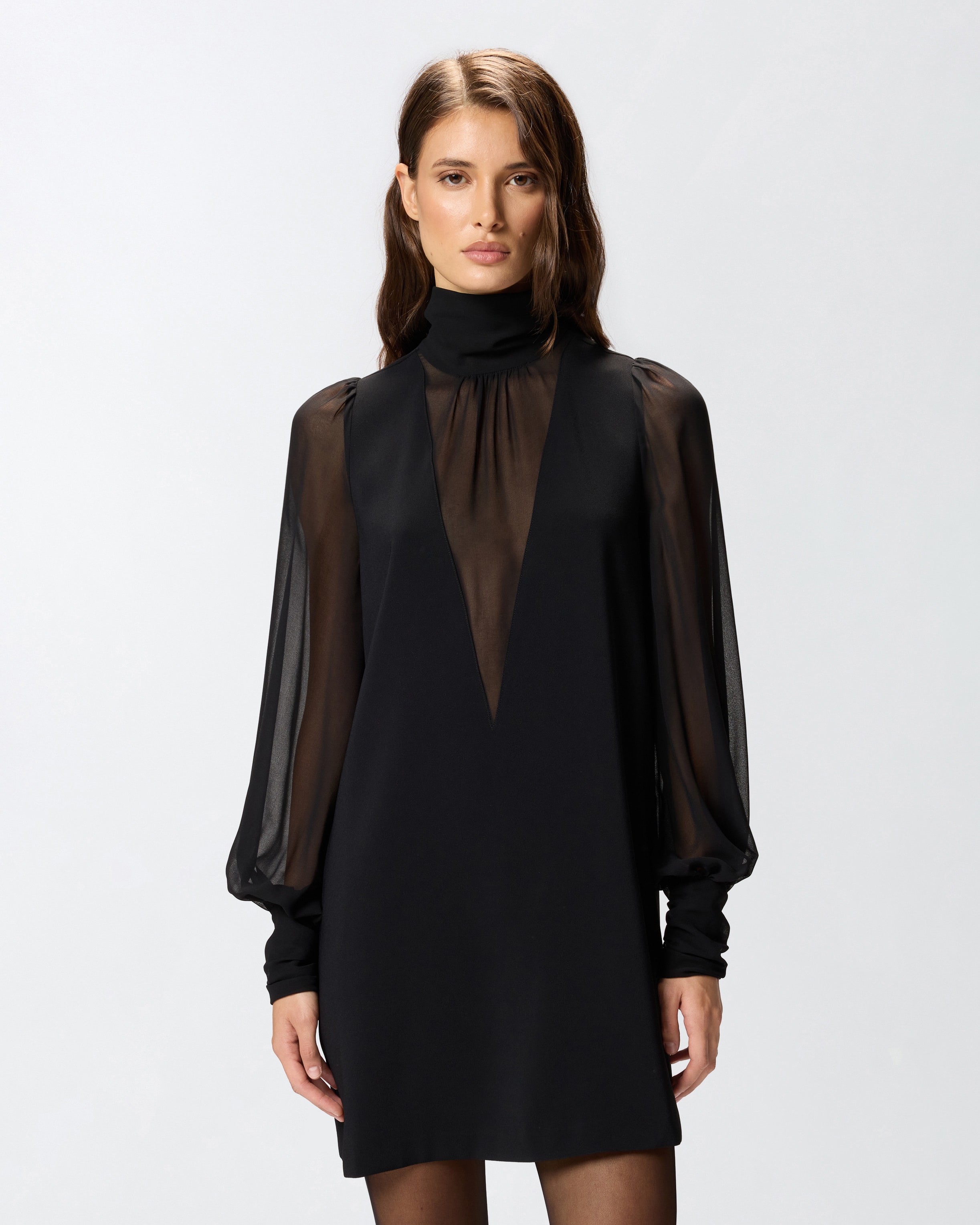 【新品未使用】maison celon high neck mini dress high neck mini dress（ドレス）｜celon（セロン）の