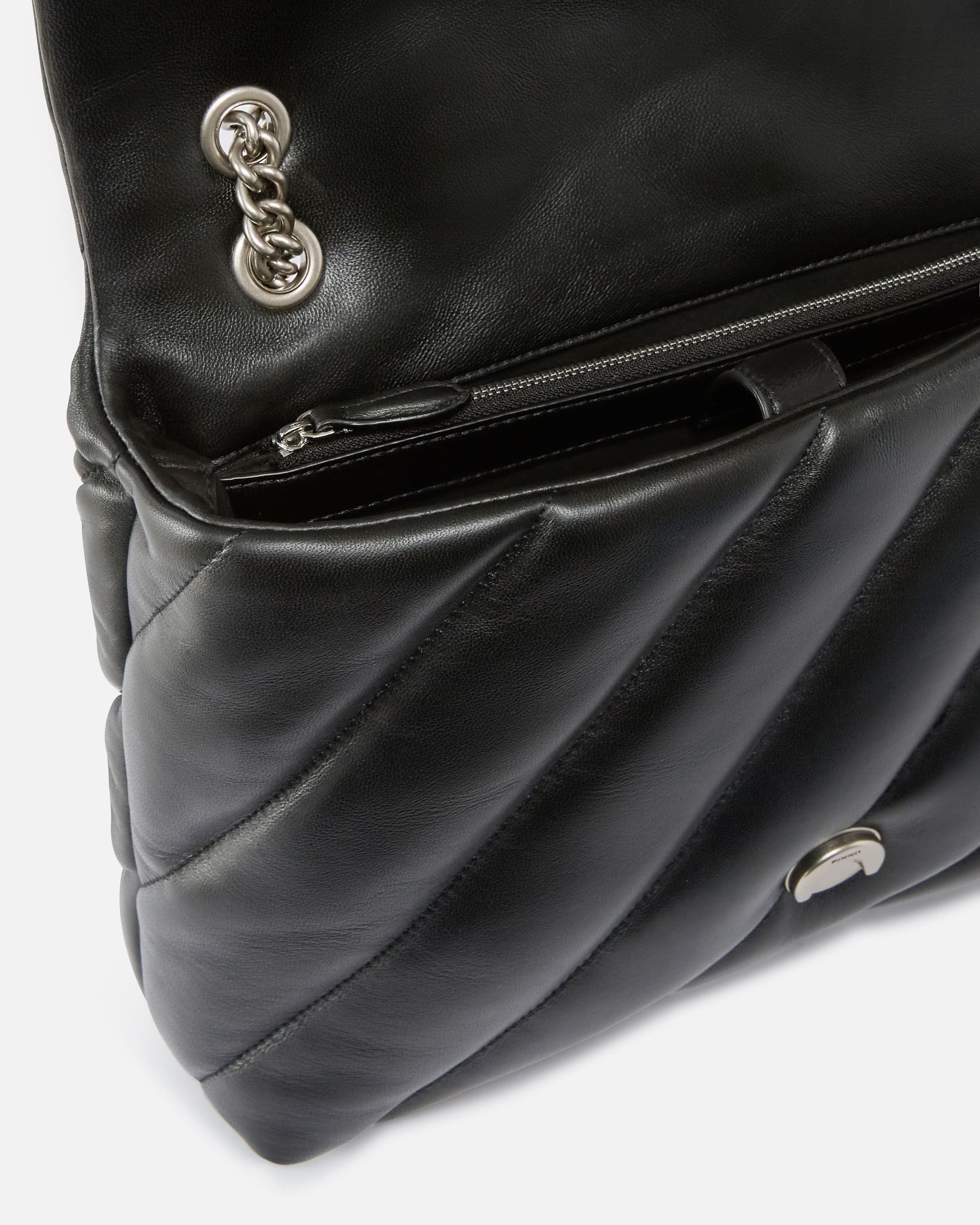 バッグ BIG LOVE POUCH Big Love Bag Puff Maxi Quilt PINKO → Shop Online