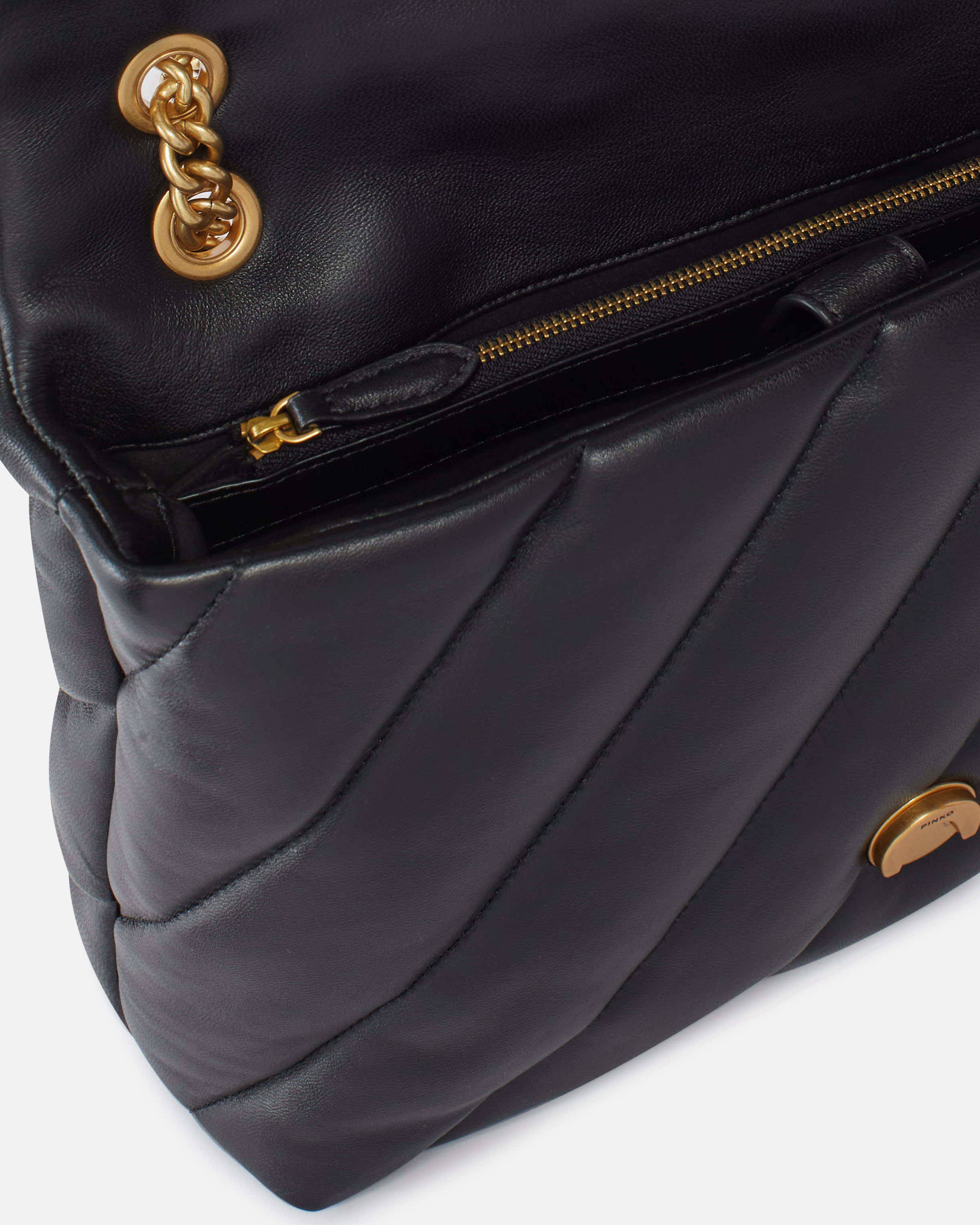 Big Love Bag Puff Maxi Quilt PINKO Shop Online