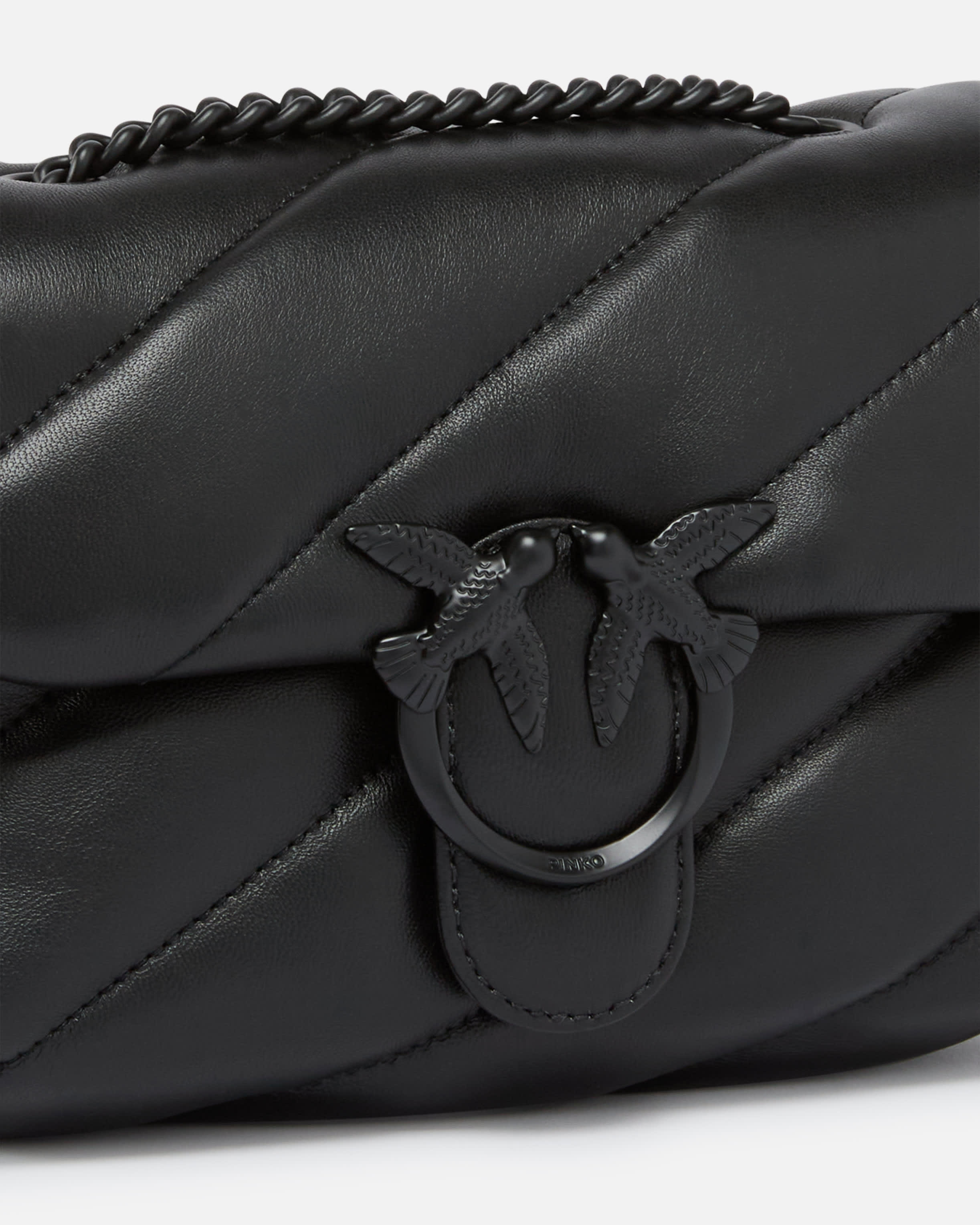 Pinko nappa leather love bag discount
