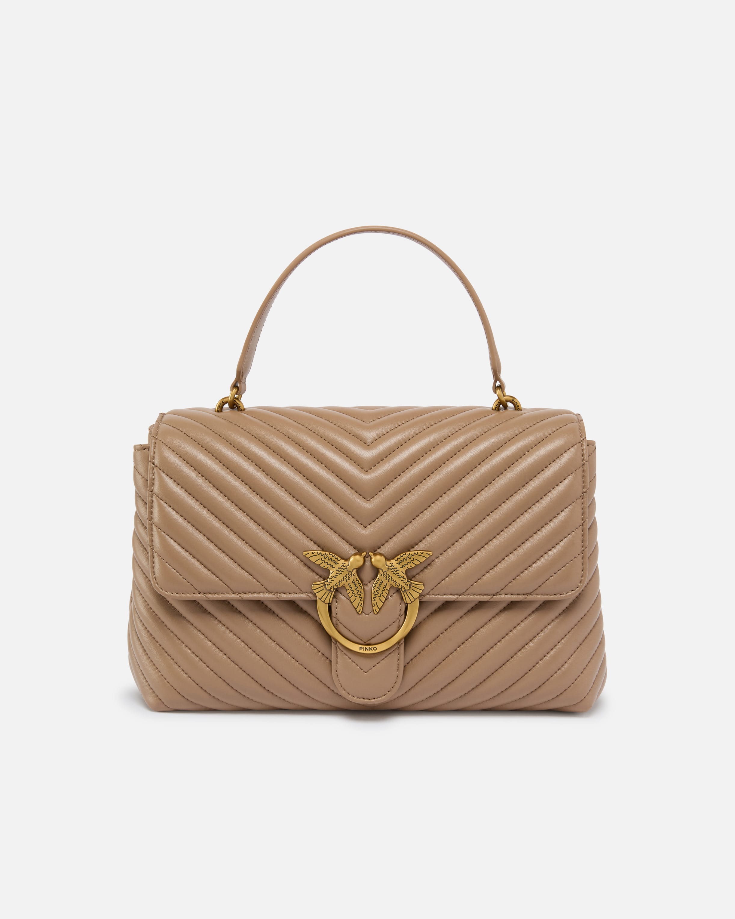 トートバッグ PINKO 'Big Lady Love Bag Puff Chevron' handbag Big Lady Love Bag Puff Chevron PINKO → Shop Online