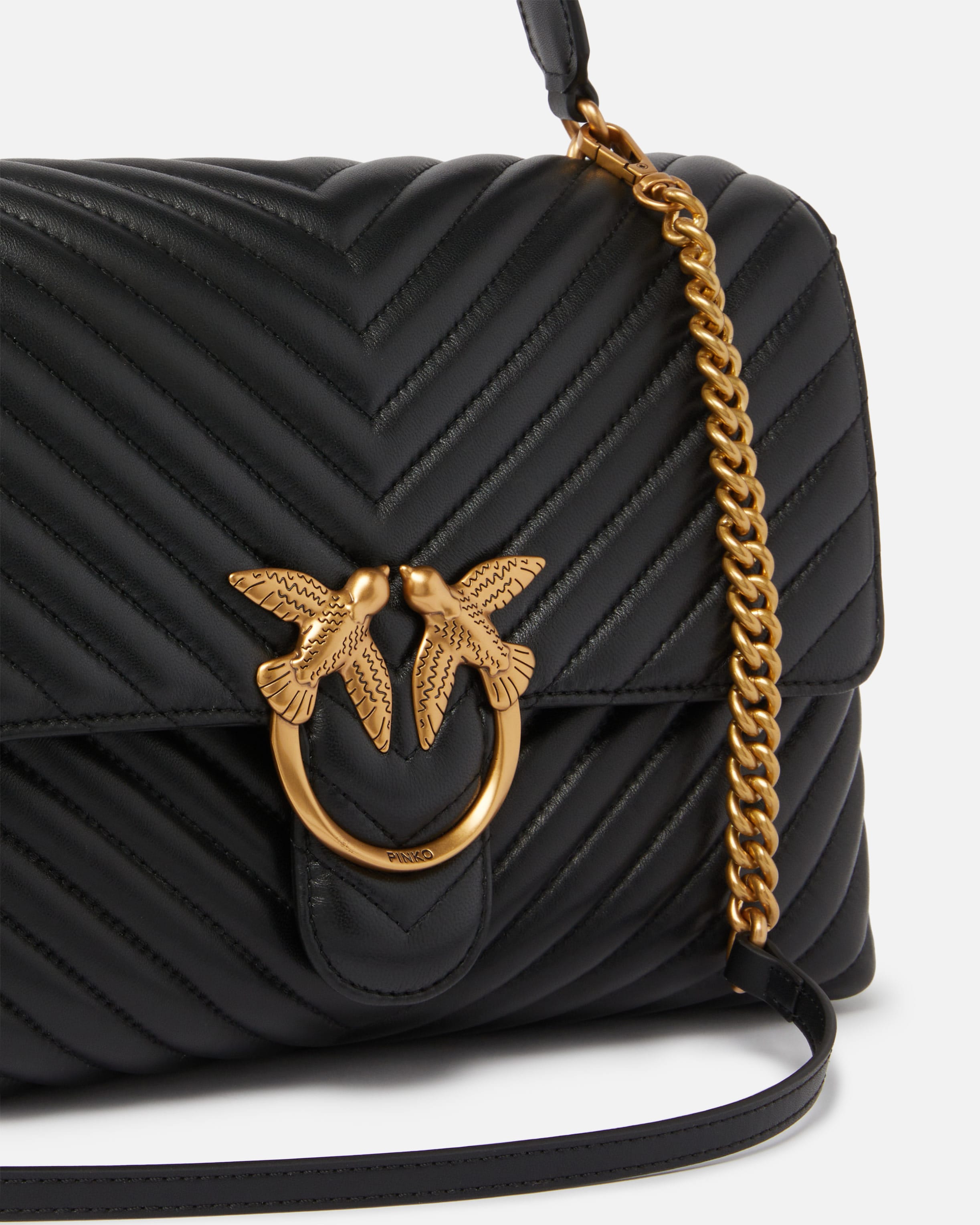 Big Lady Love Bag Puff Fischgrat Pinko Online kaufen