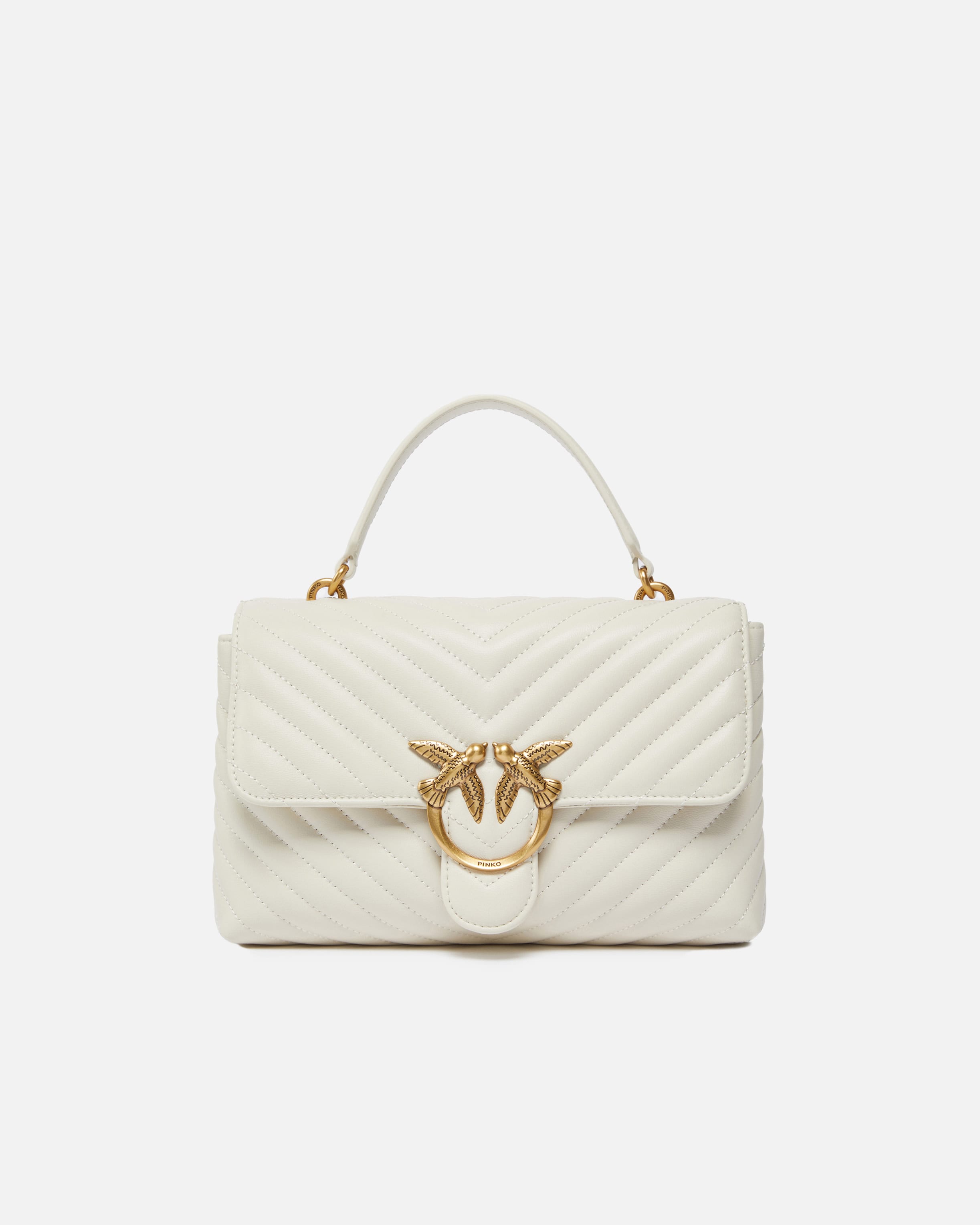 Pinko love bag white hotsell