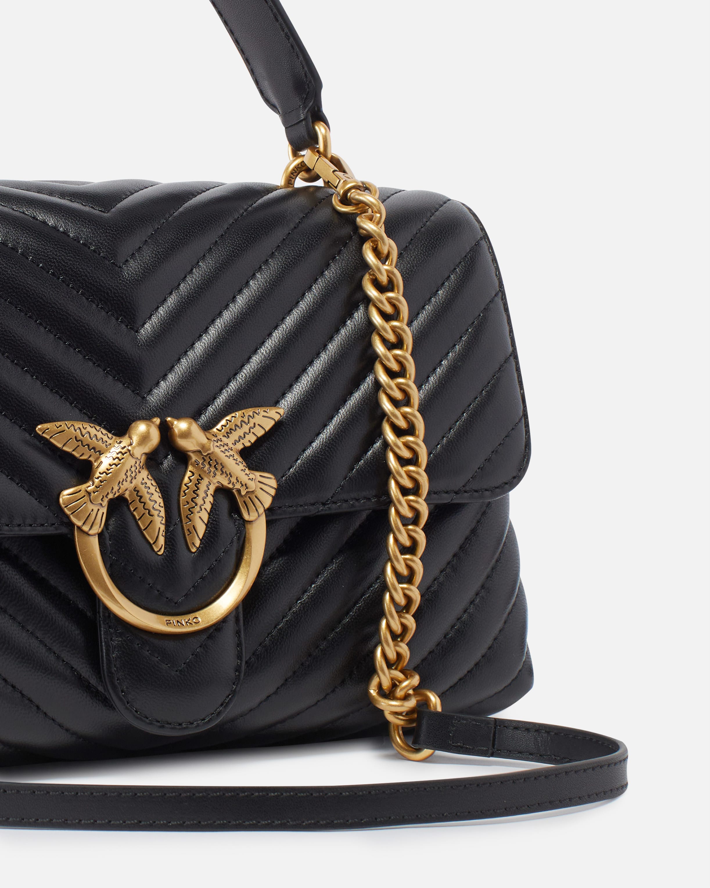 Classic Lady Love Bag Puff Chevron PINKO Compra en linea