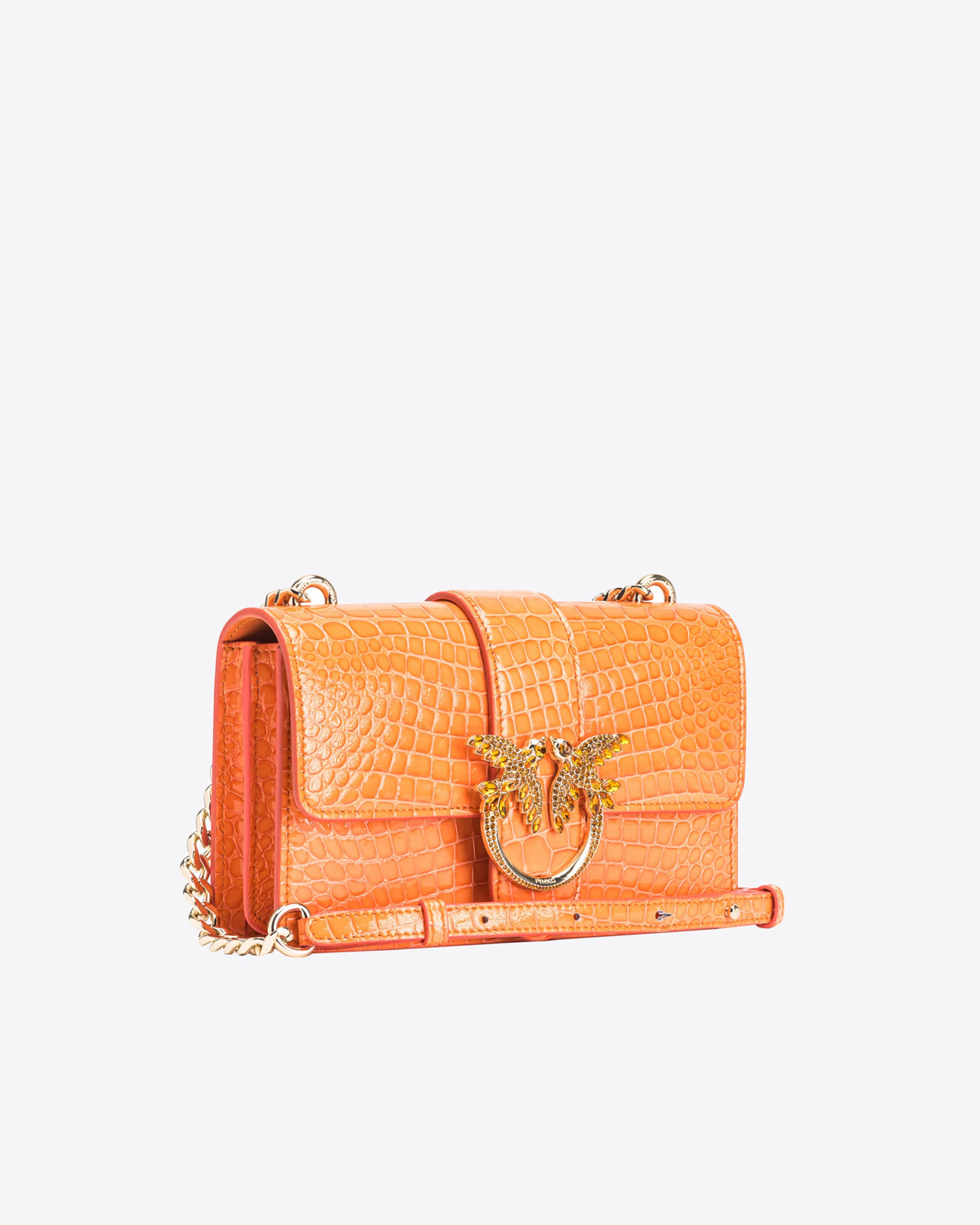 Pinko orange bag hotsell
