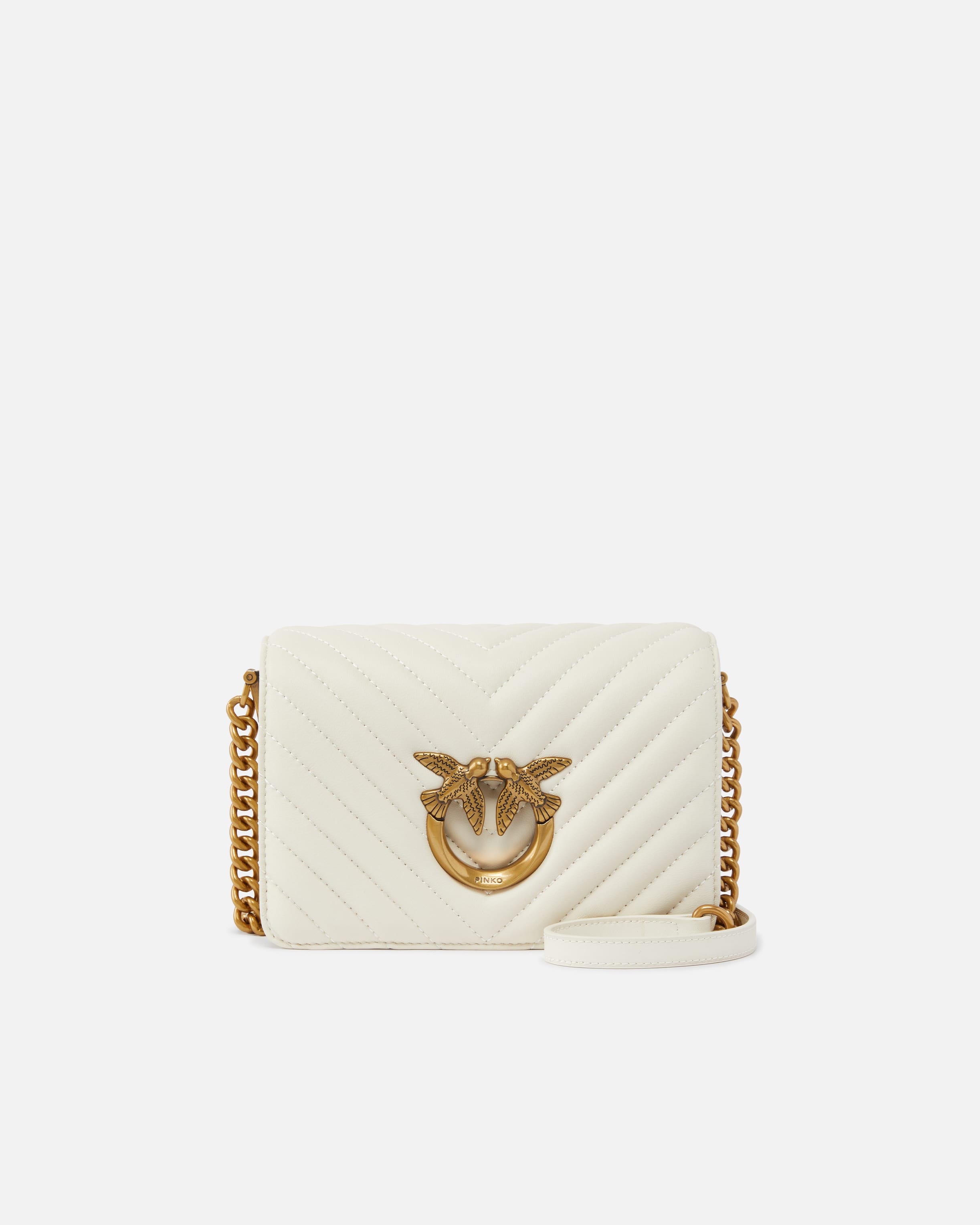 Mini Love Bag Click Chevron PINKO → Shop Online