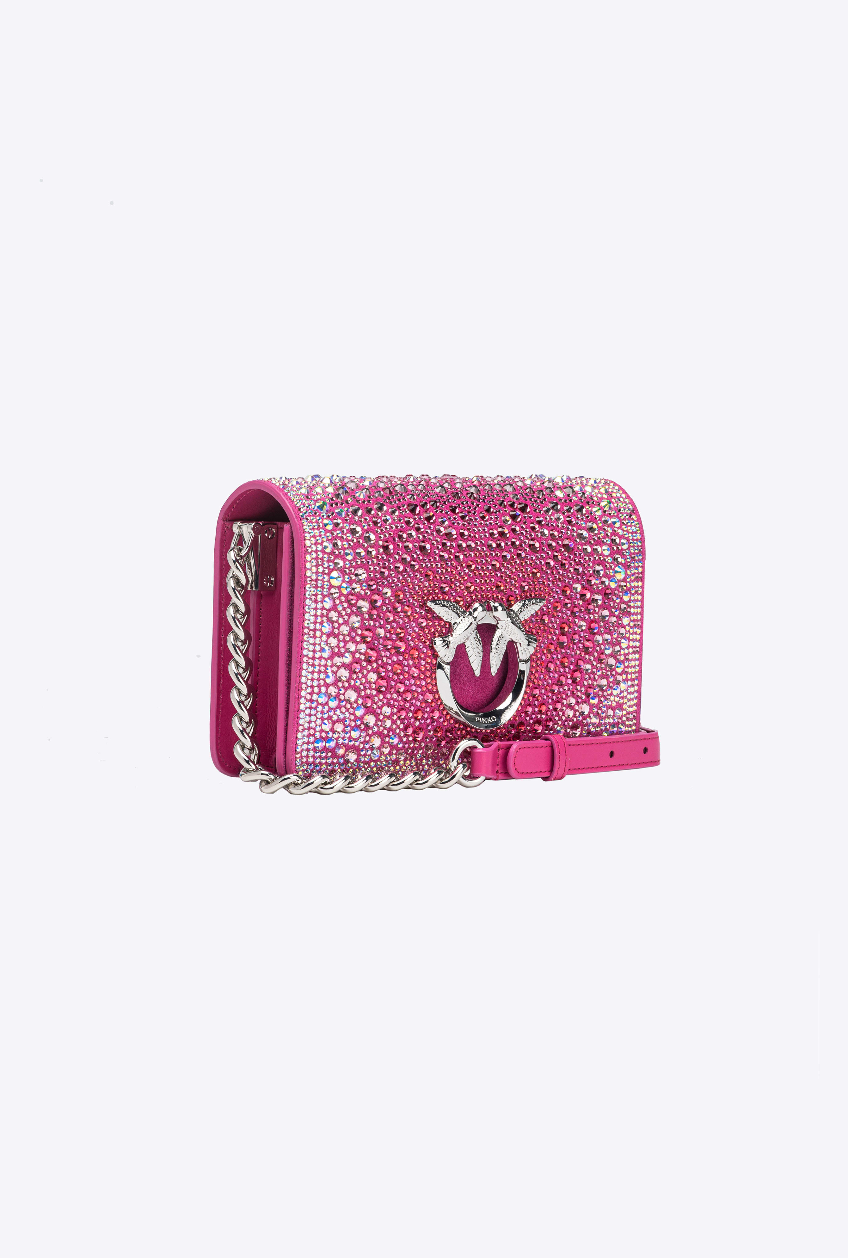 Pinko love bag fucsia top