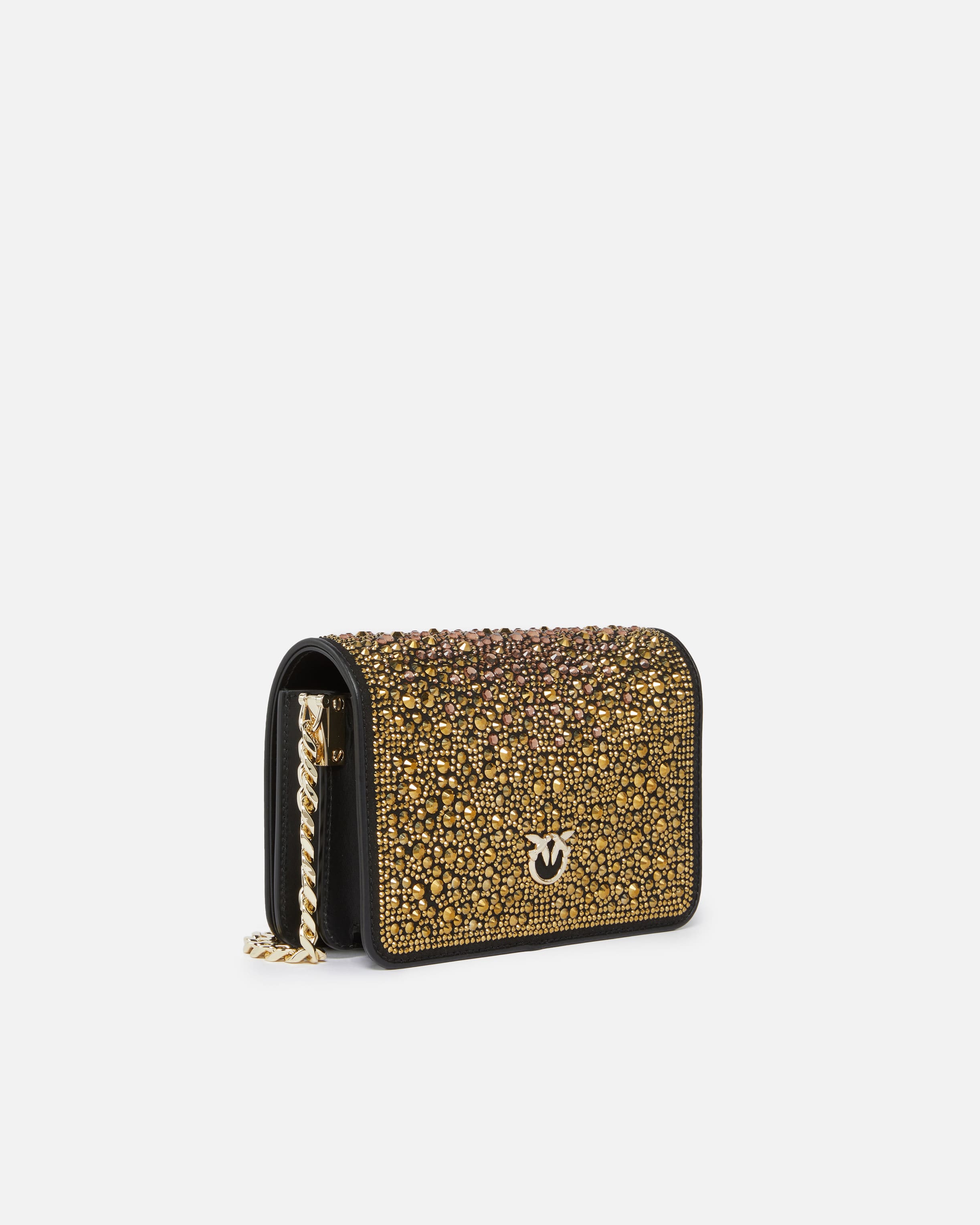 Mini Love Bag Click full strass PINKO Galleria Pinko Acquista Online