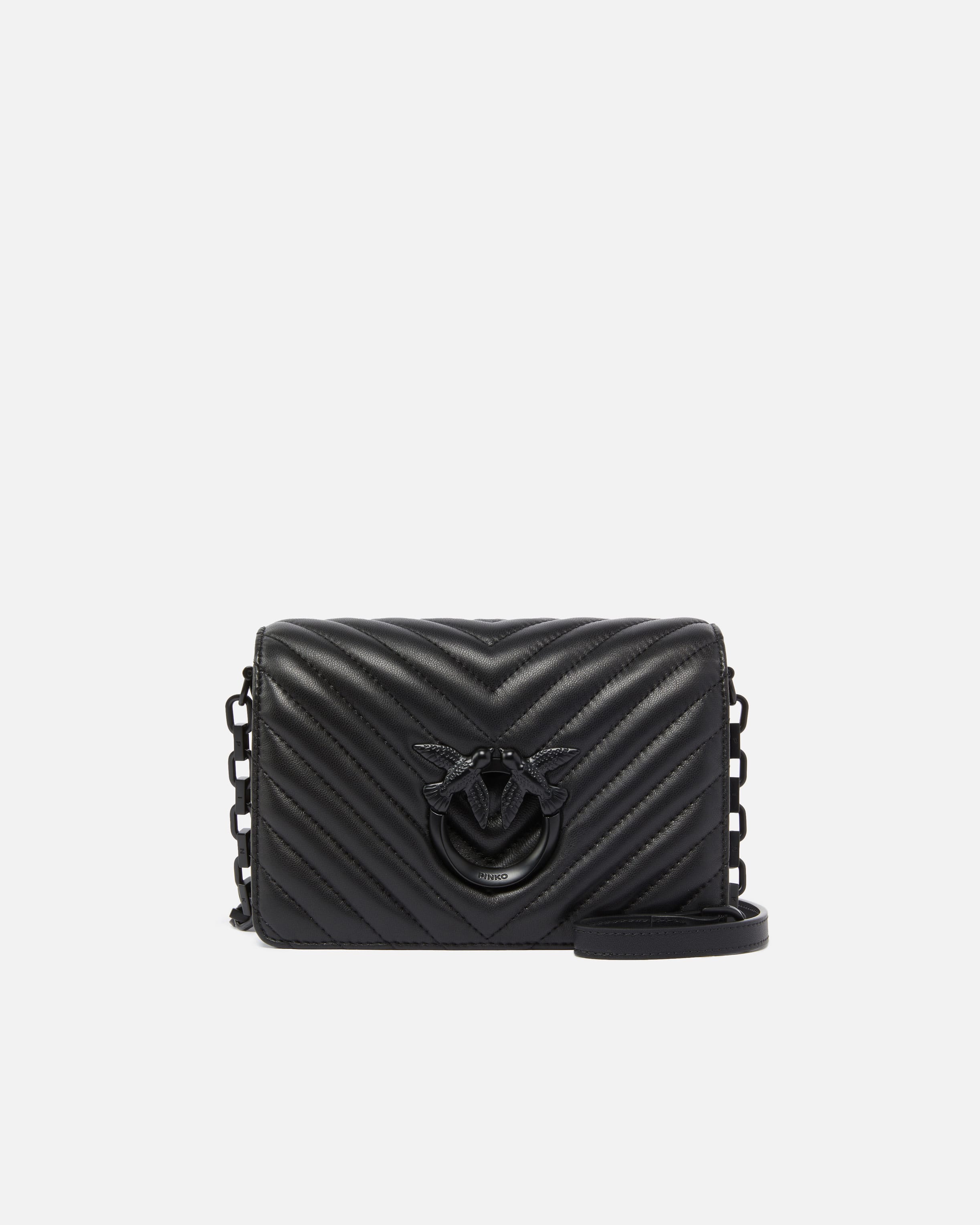 Pinko mini love chevron hot sale
