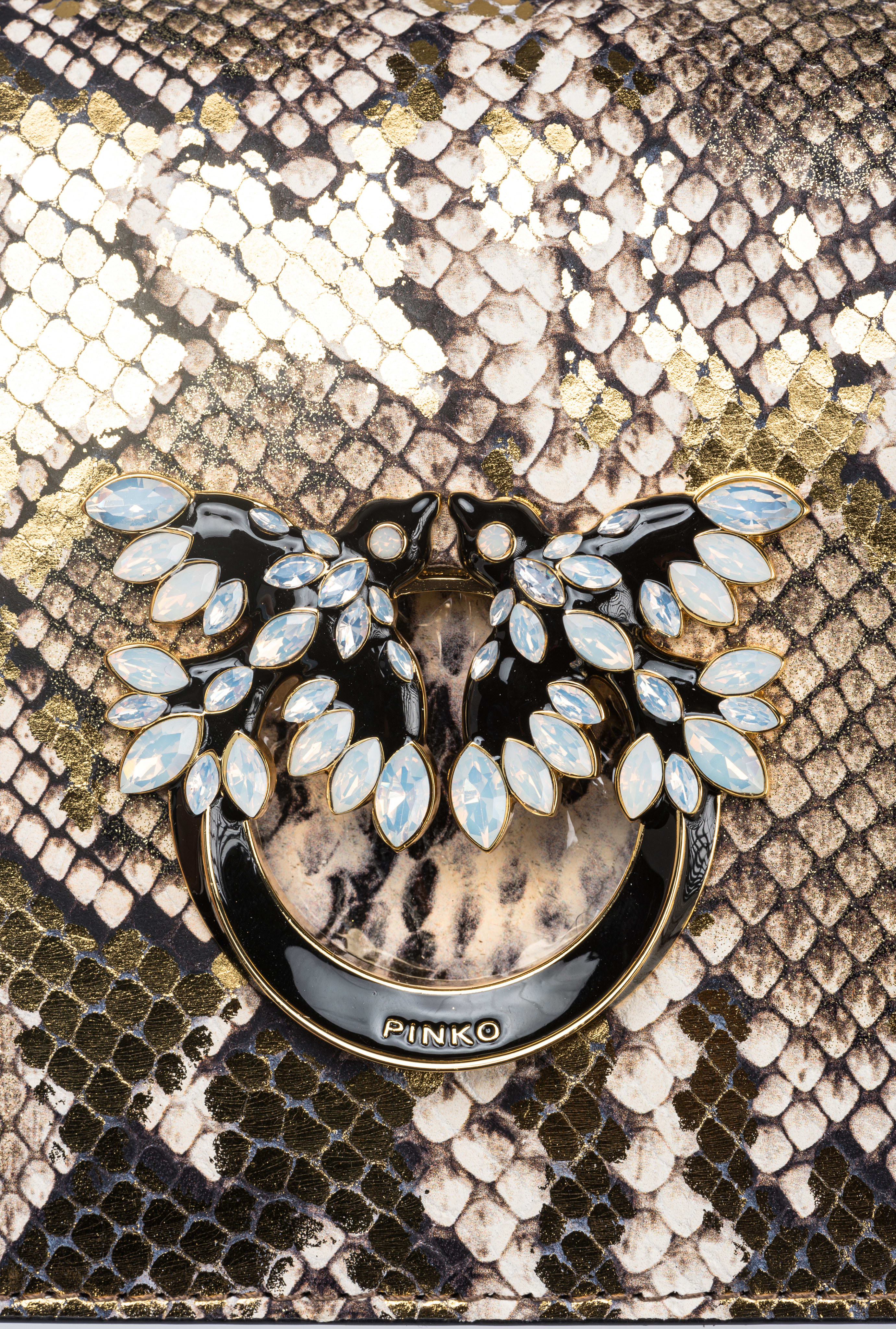Pinko python bag hot sale