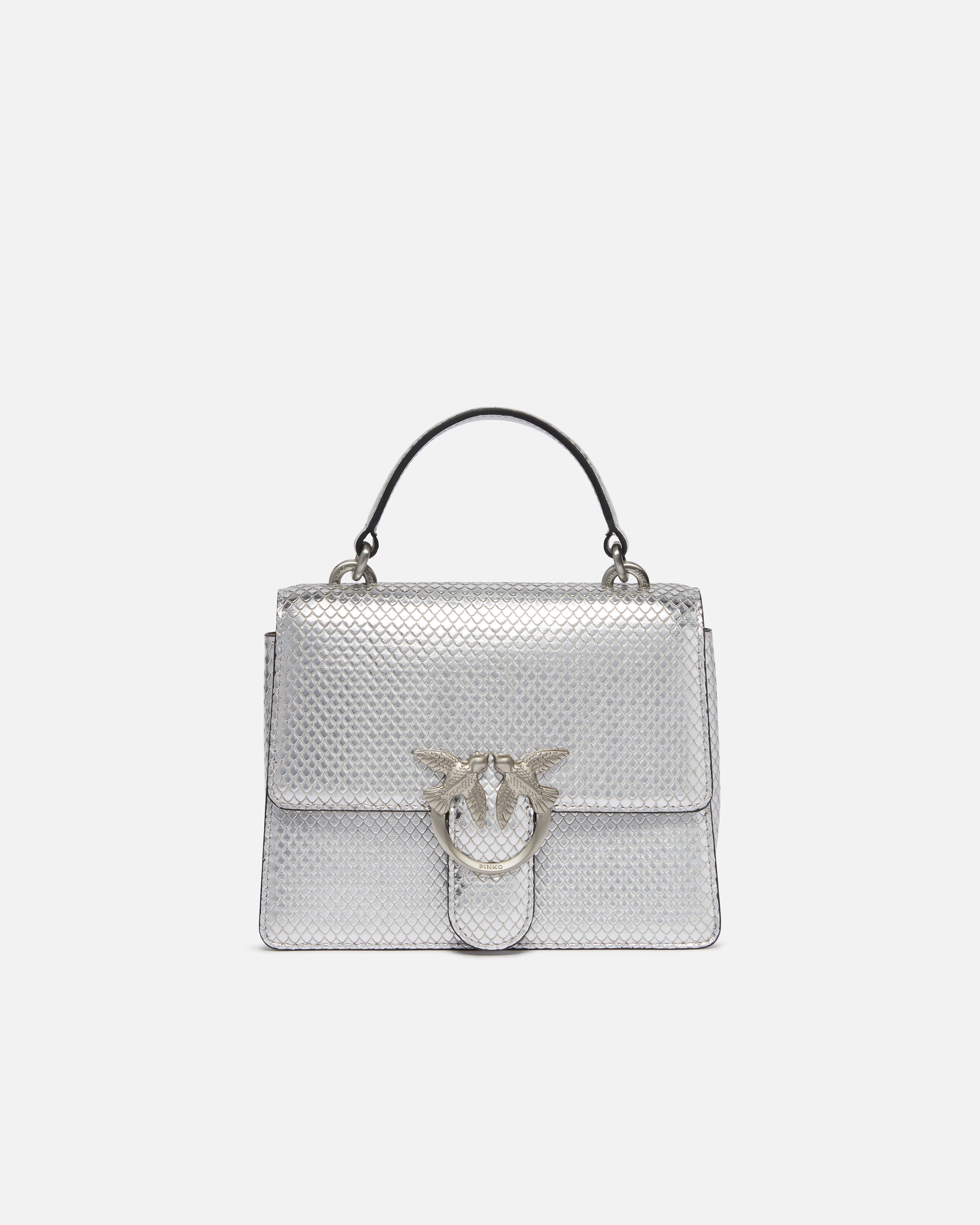 Borsa a mano piccola Mini Love Bag laminata con tracolla Pinko Acquista Online