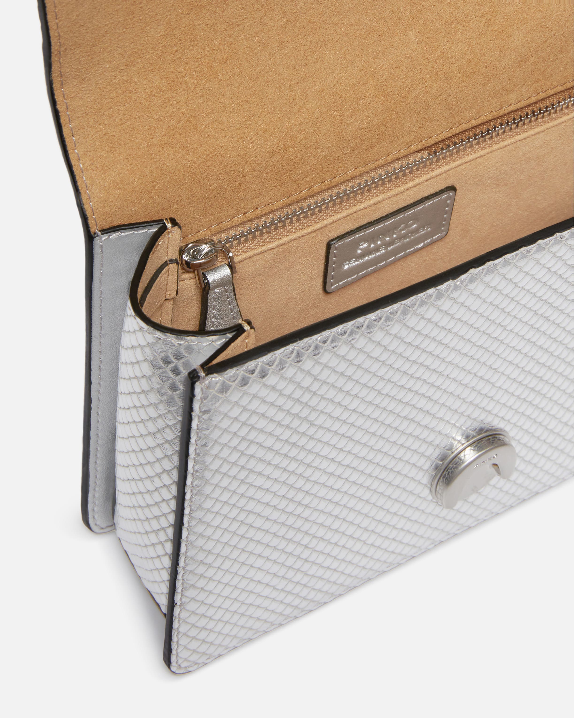 Borsa a mano piccola Mini Love Bag laminata con tracolla Pinko Acquista Online