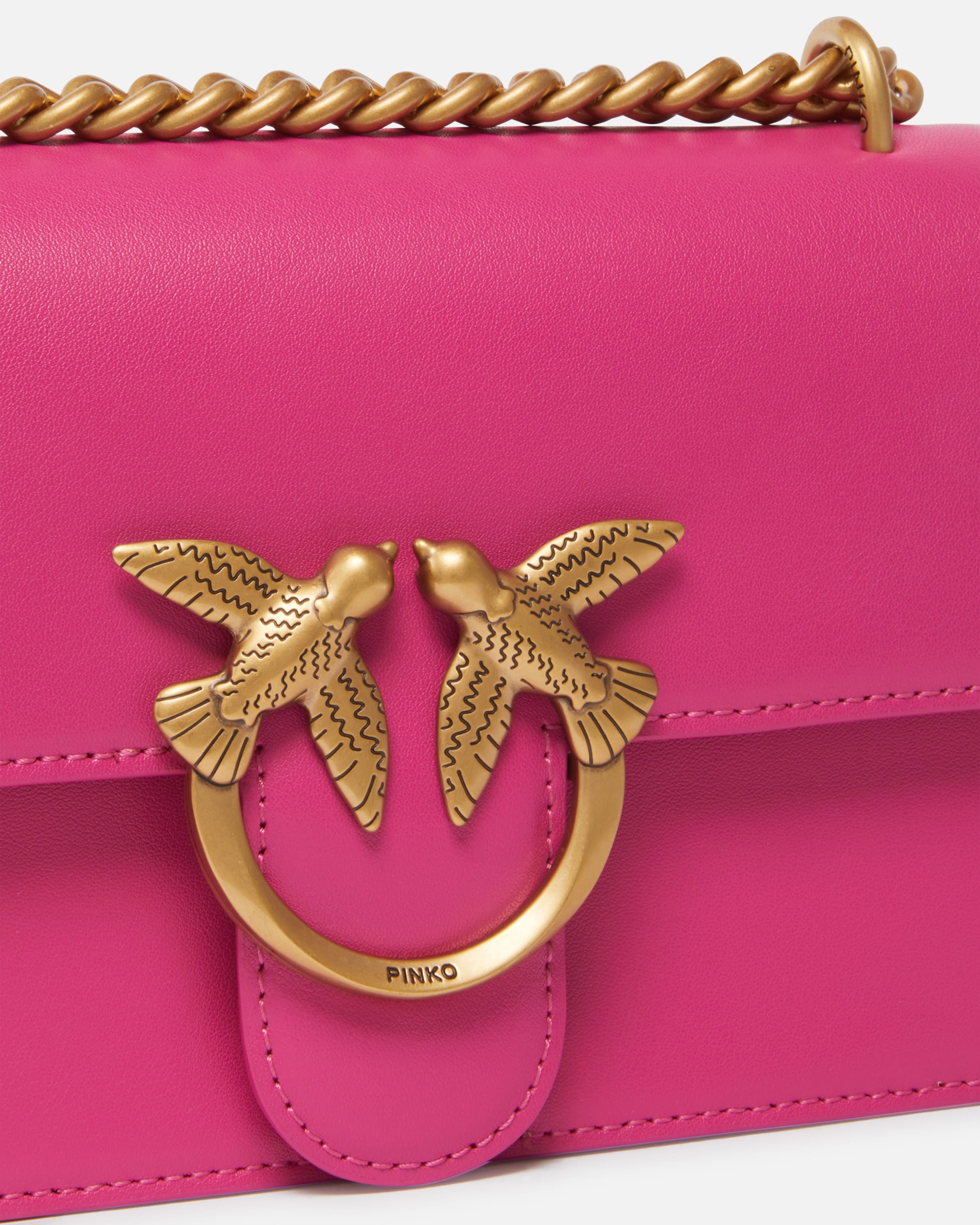 Pinko love bag pink store