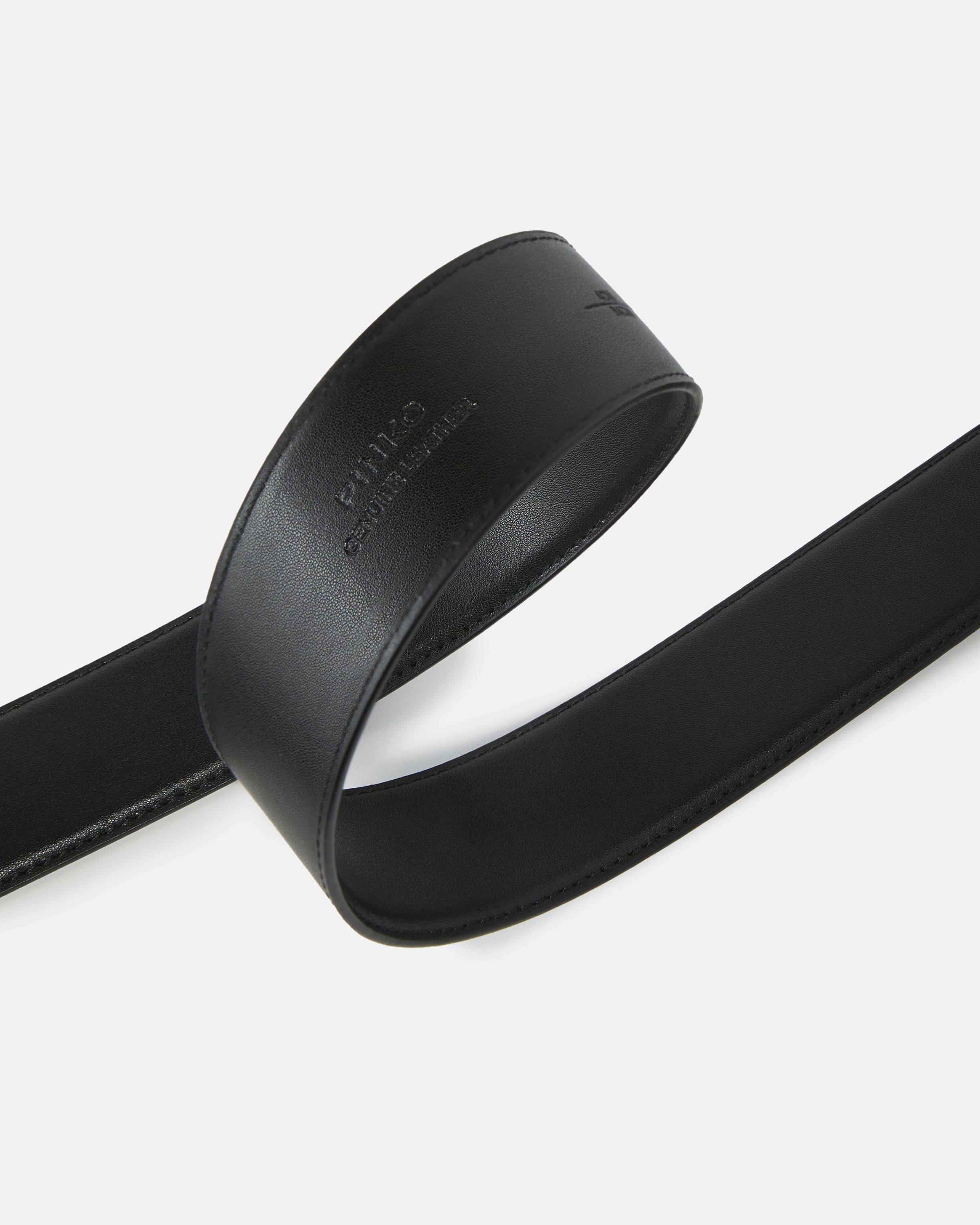 Love Birds high leather belt 4cm PINKO → Shop Online Love Birds high leather belt 4cm PINKO → Shop Online