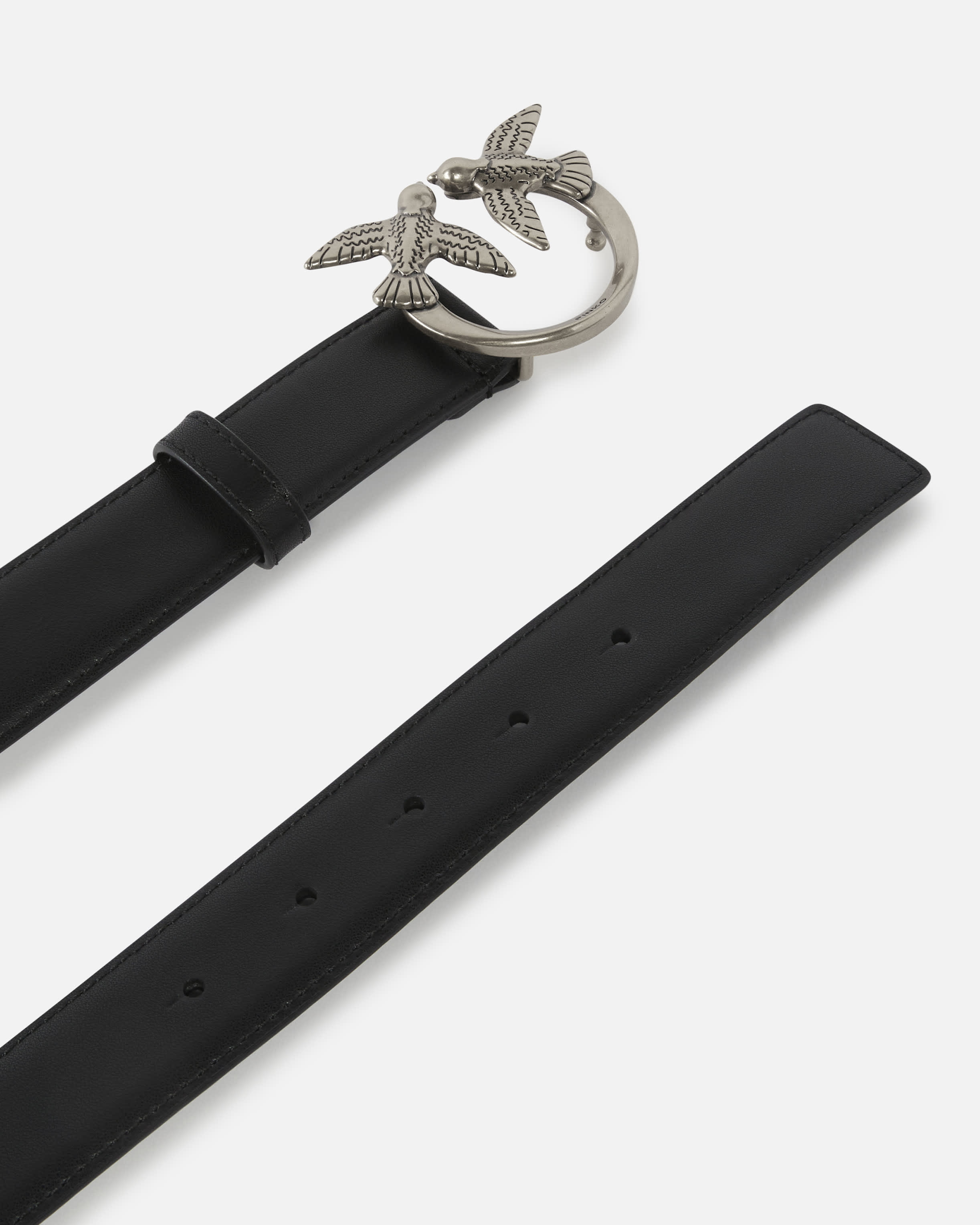 Love Birds leather belt 3cm PINKO โ Shop Online Love Birds leather belt 3cm PINKO โ Shop Online