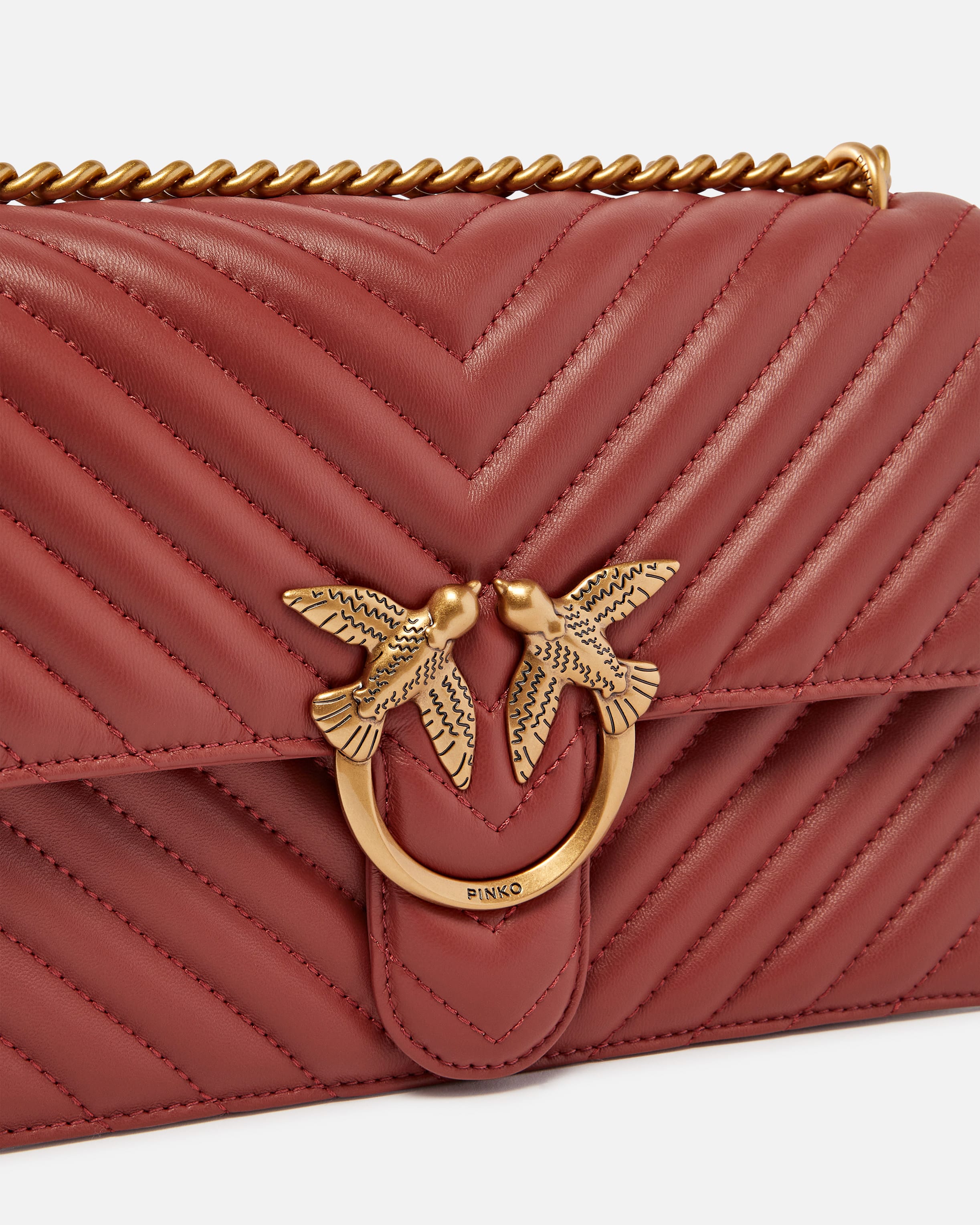 Pinko red bag 2025