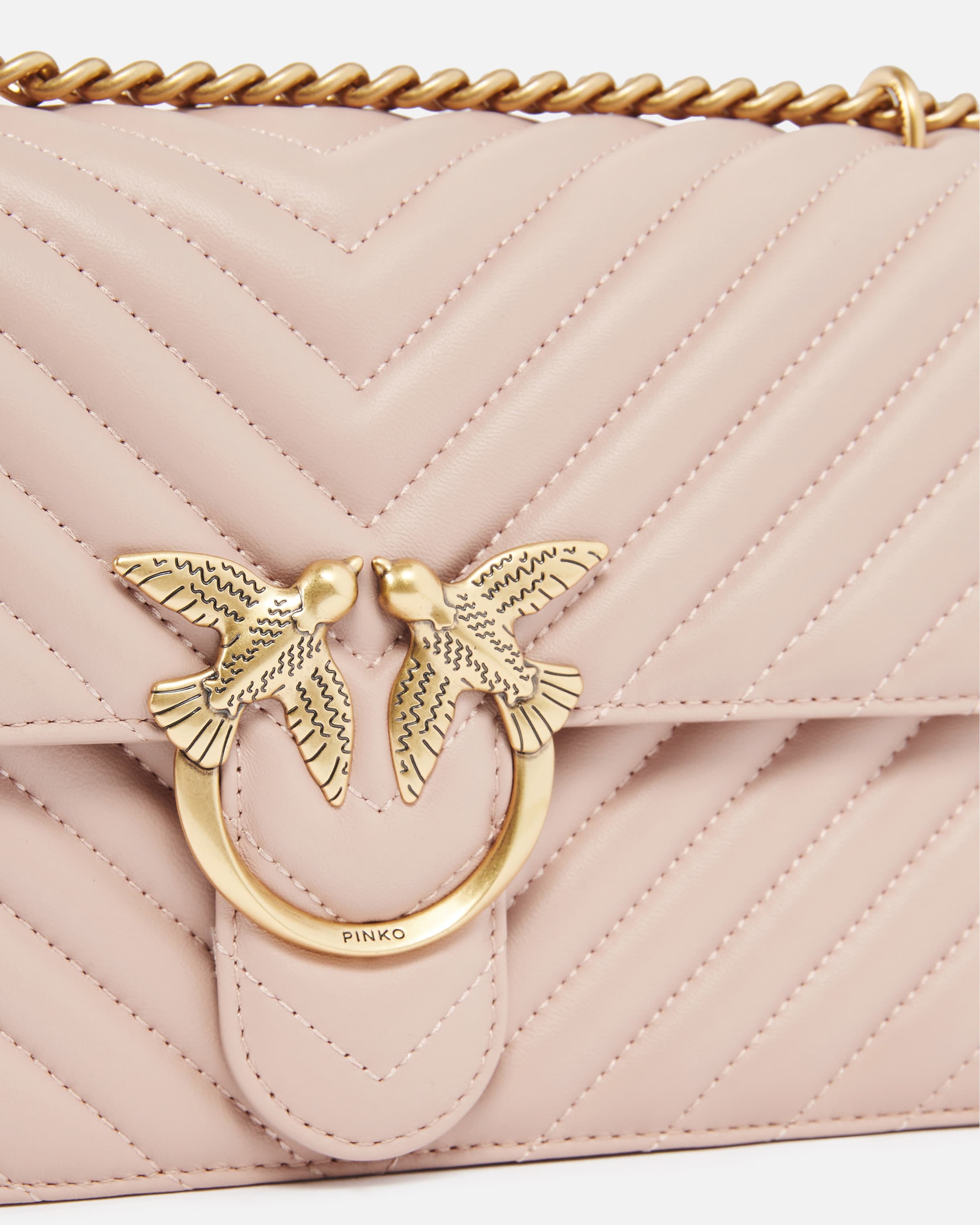 Pinko love bag beige store