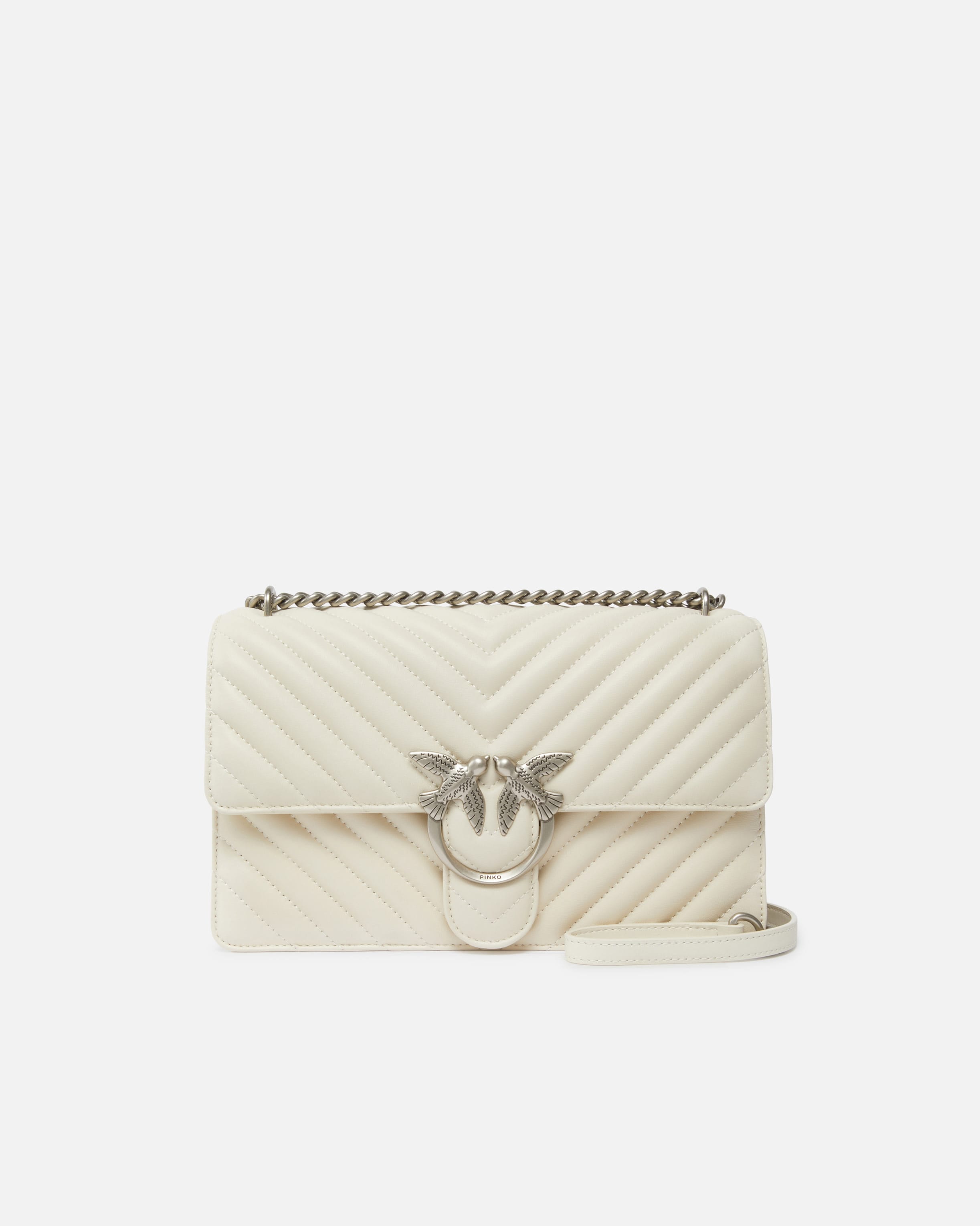 Classic Love Bag One Chevron PINKO → Shop Online Classic Love Bag One Chevron PINKO → Shop Online