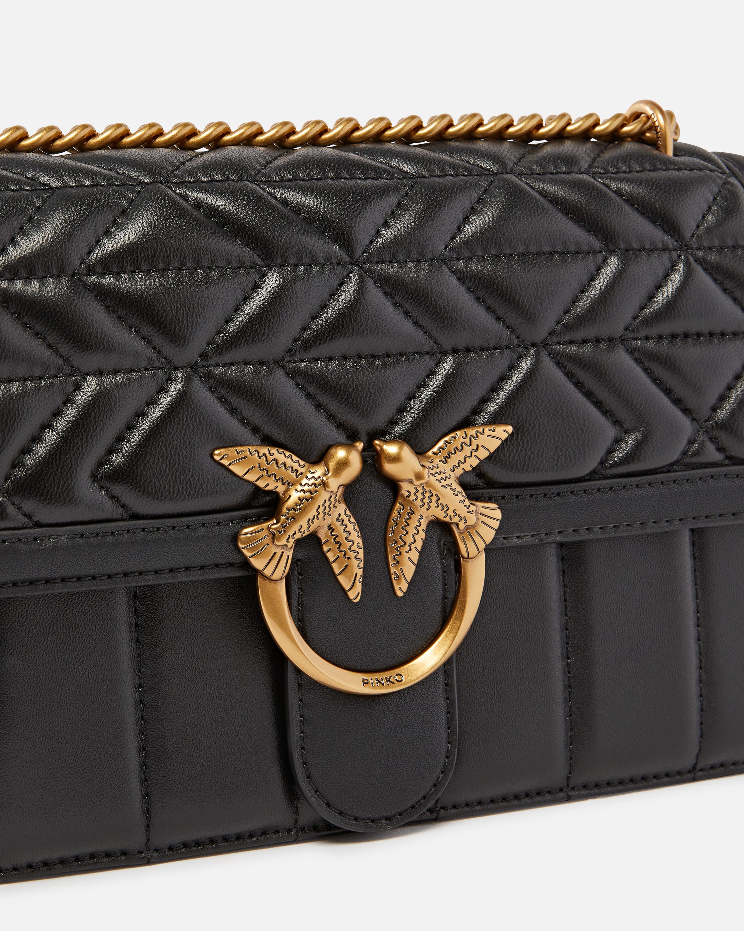Love Bag crossbody bag quilted with designs PINKO Shop Online