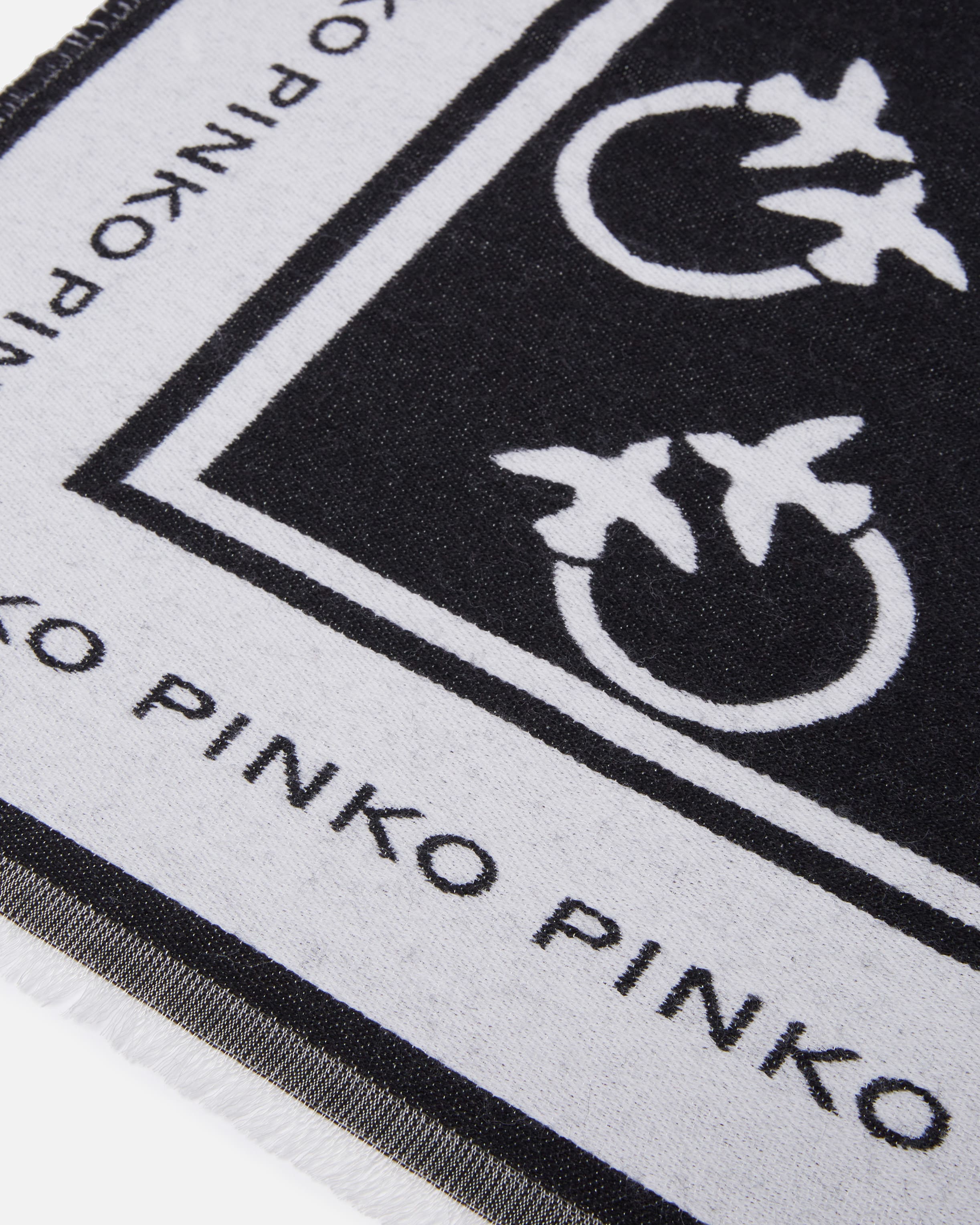 【時間指定不可】 logo Monogram with cape Jacquard PINKO Online Shop → 文房具・ステーショナリー