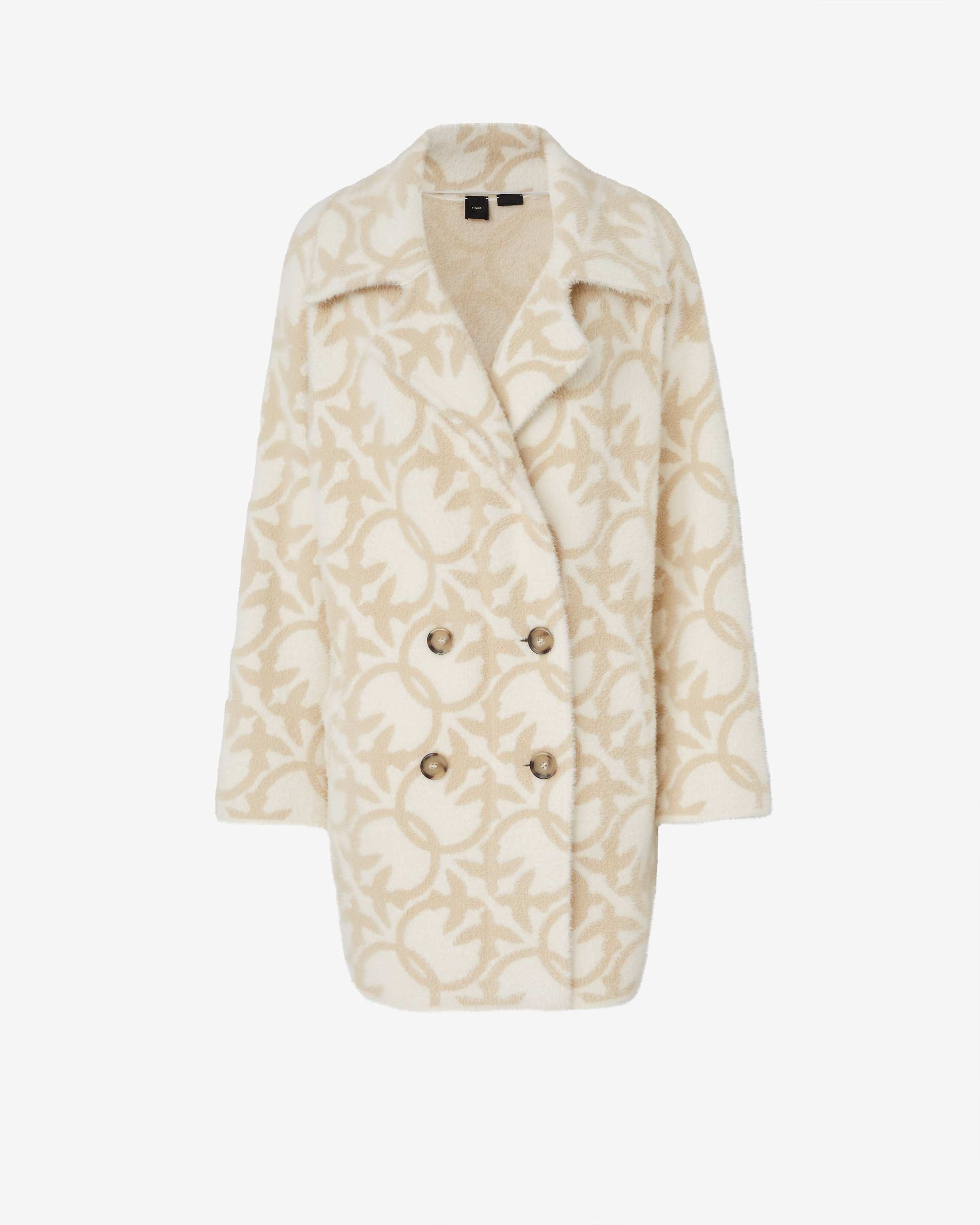 Pinko leopard coat clearance