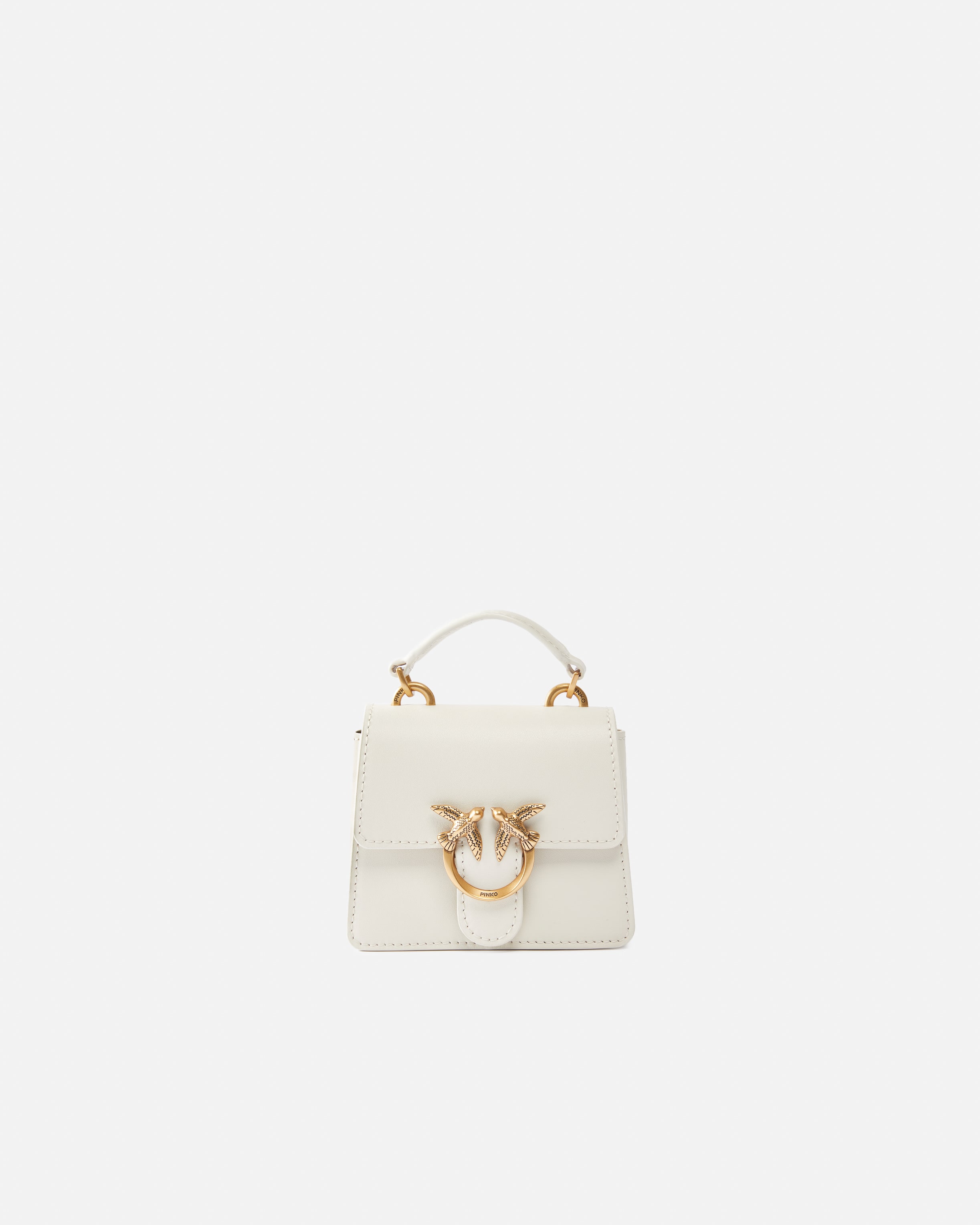 Pinko love bag white 2025