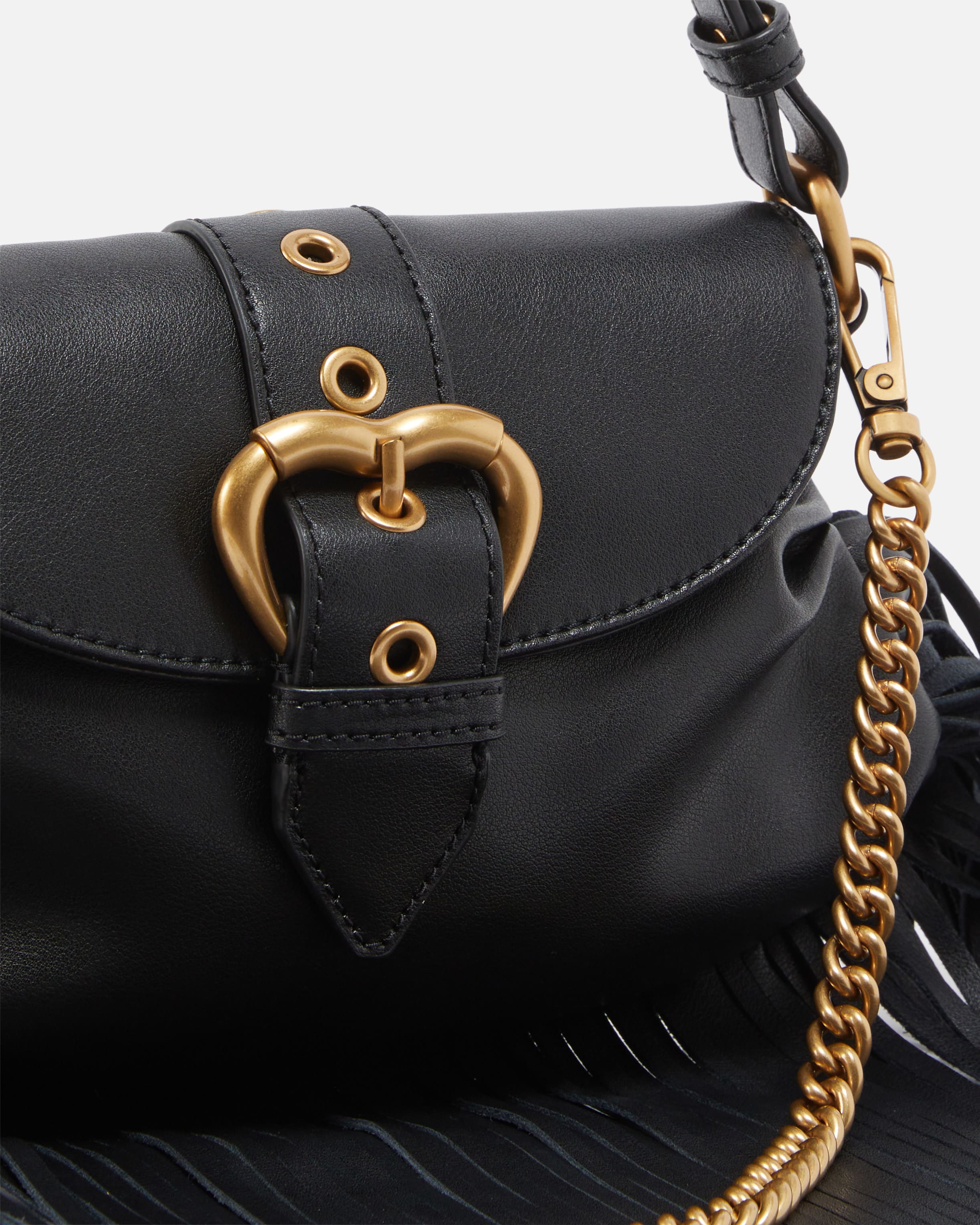 Borsa pinko con frange hot sale