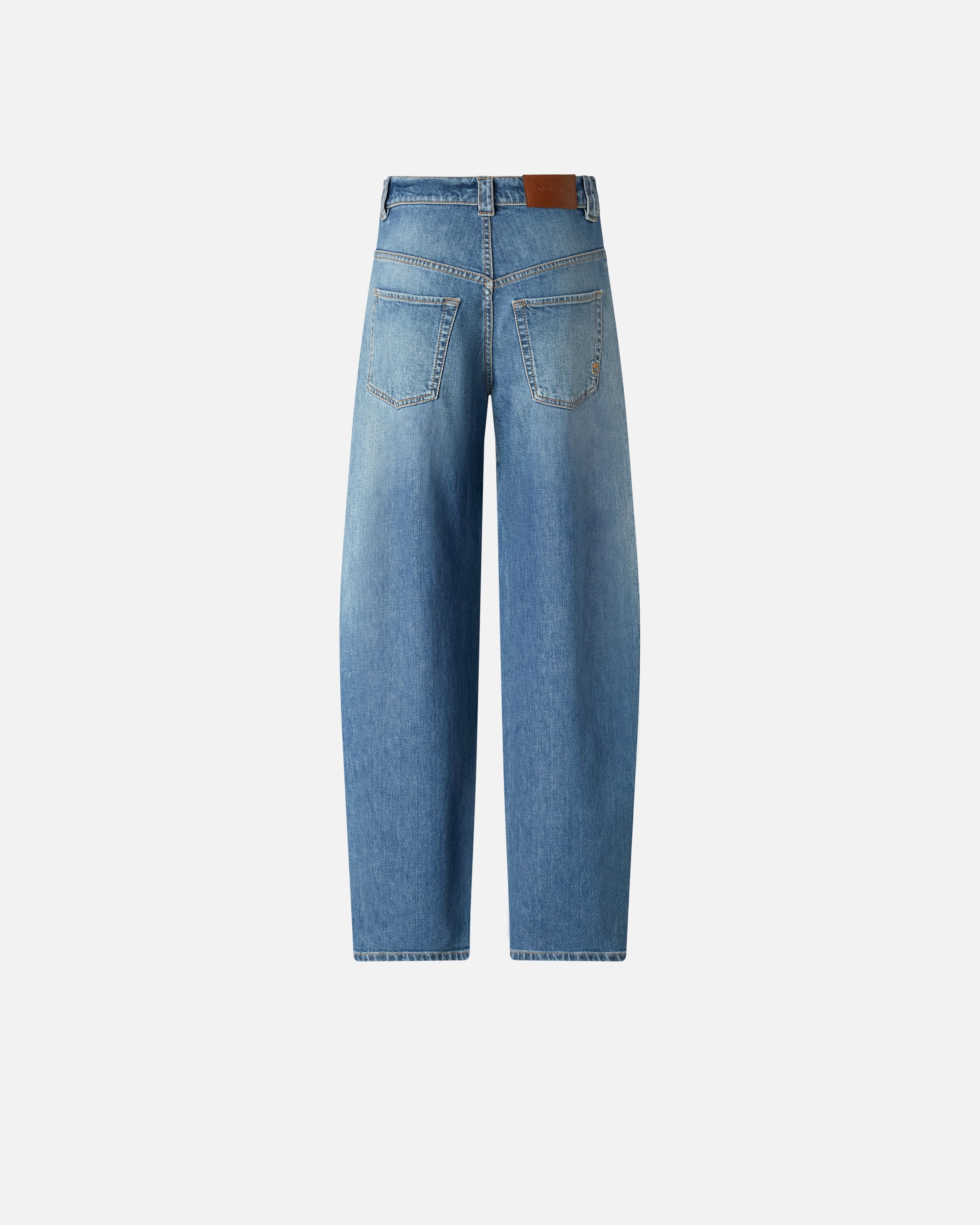 Balloon-fit jeans with enveloping legs PINKO → Shop Online