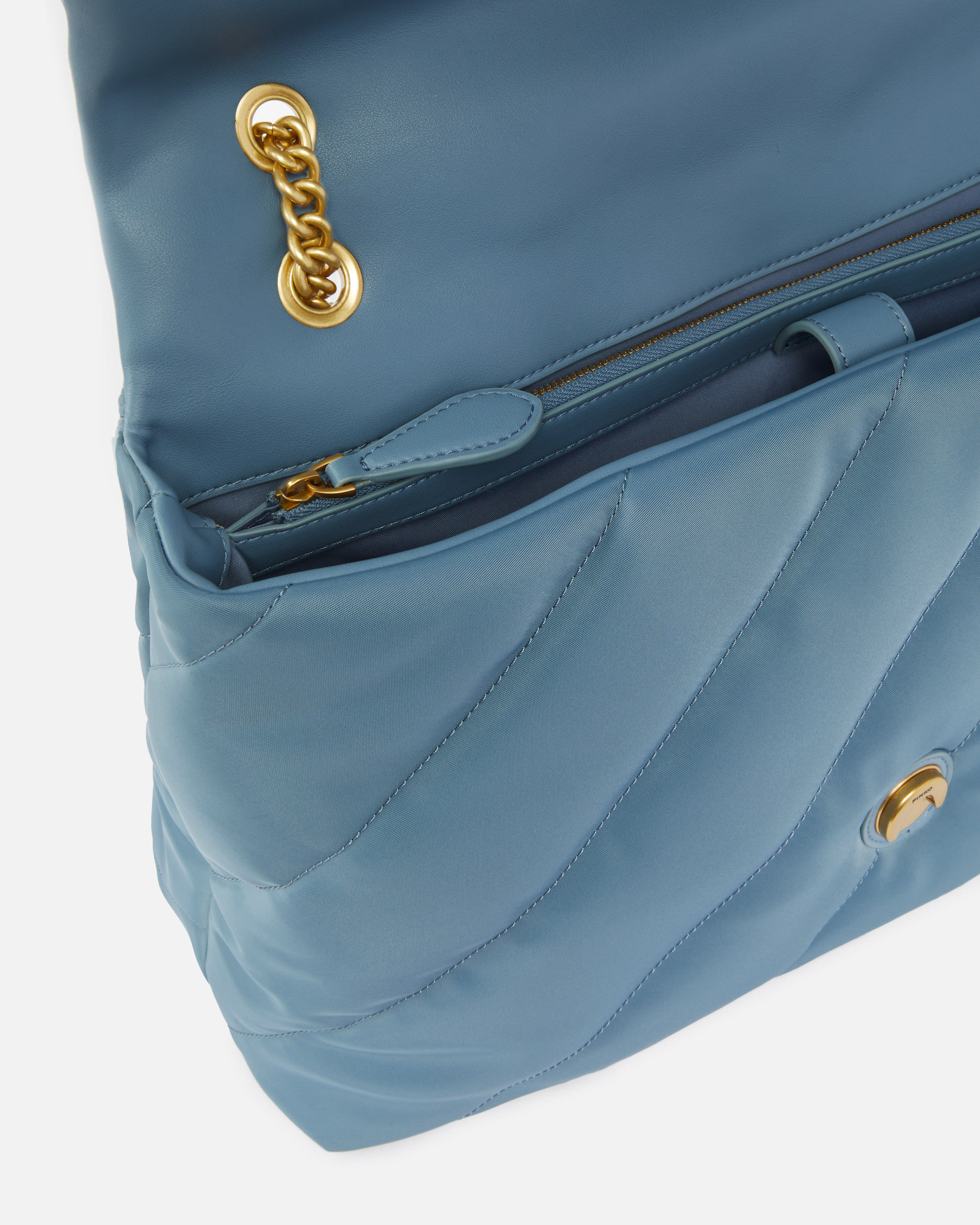 Bolso grande Love Bag de tejido reciclado acolchado PINKO Compra en linea
