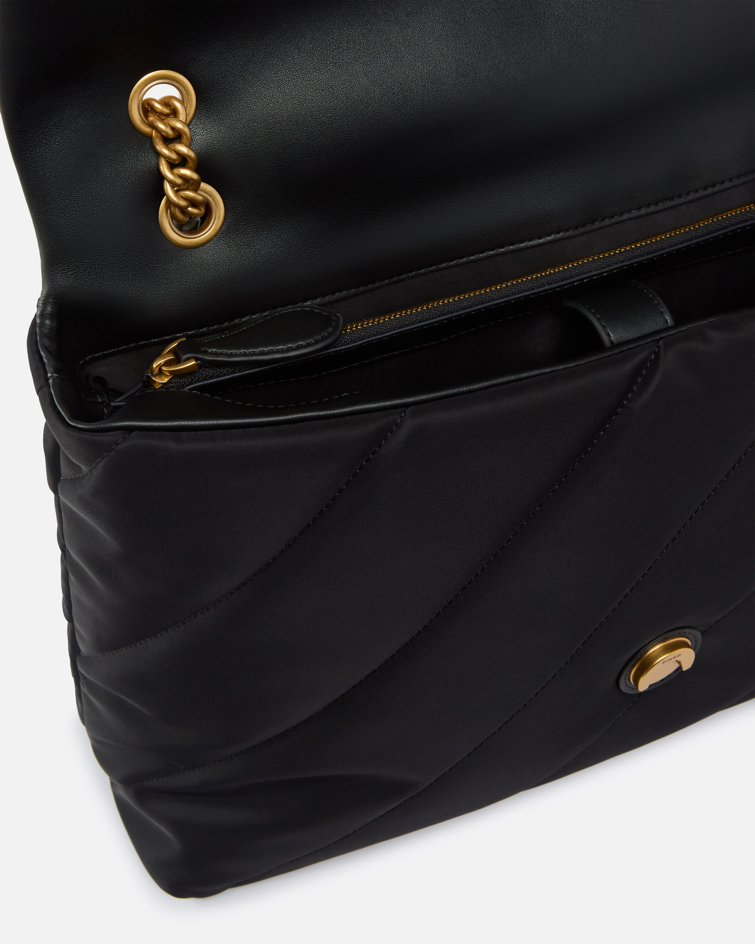 Borsa grande trapuntata Love Bag tessuto riciclato Pinko Acquista Online