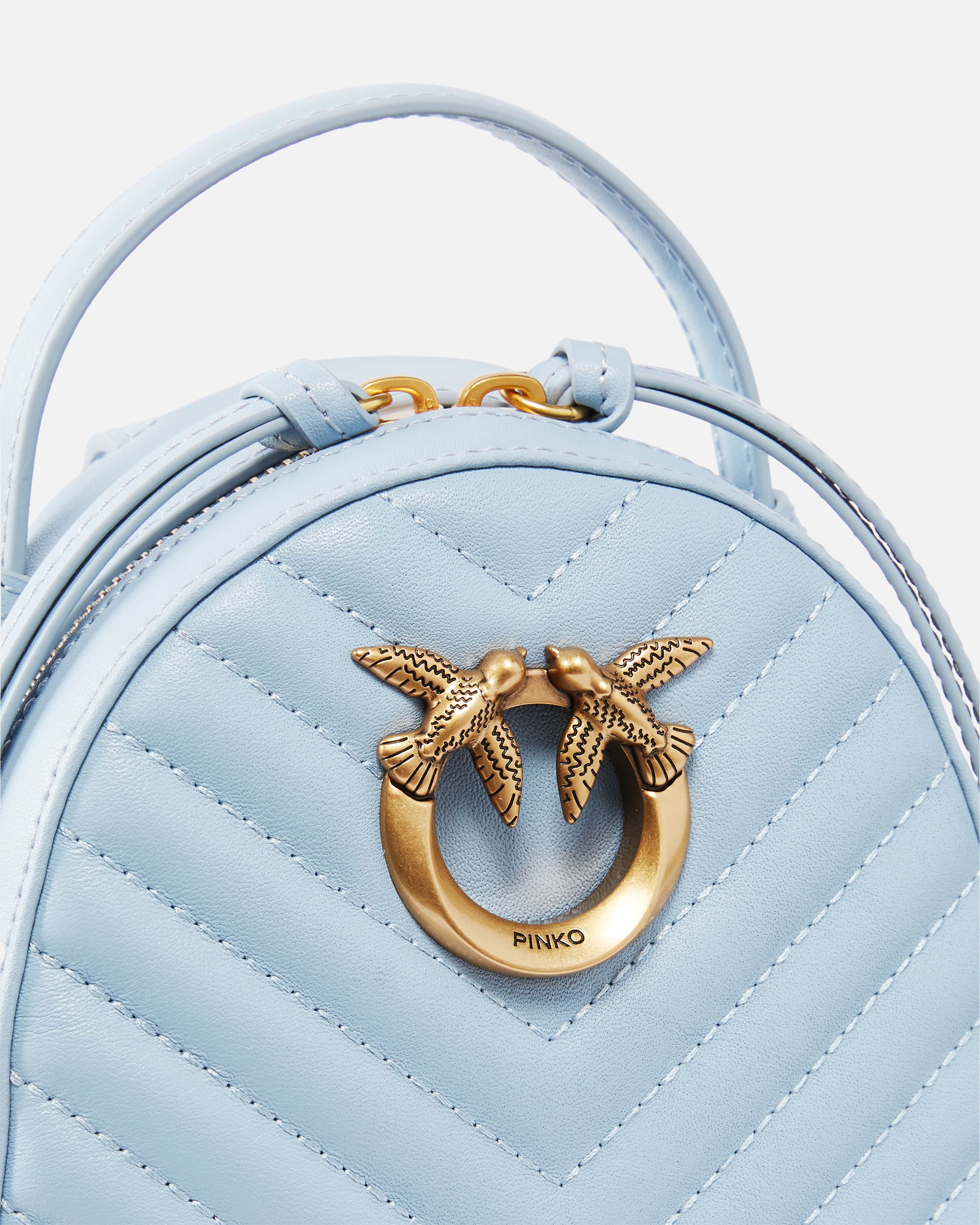 Mini zaino pelle matelasse Love Bag Pinko Acquista Online