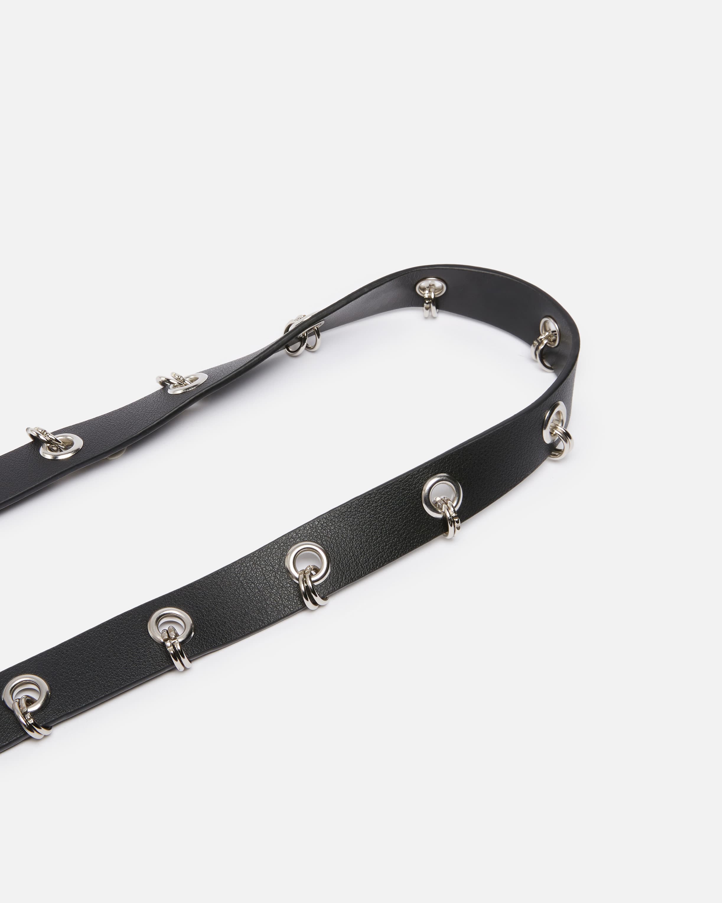 Thin belt with metal rings 2.5 cm PINKO Shop Online