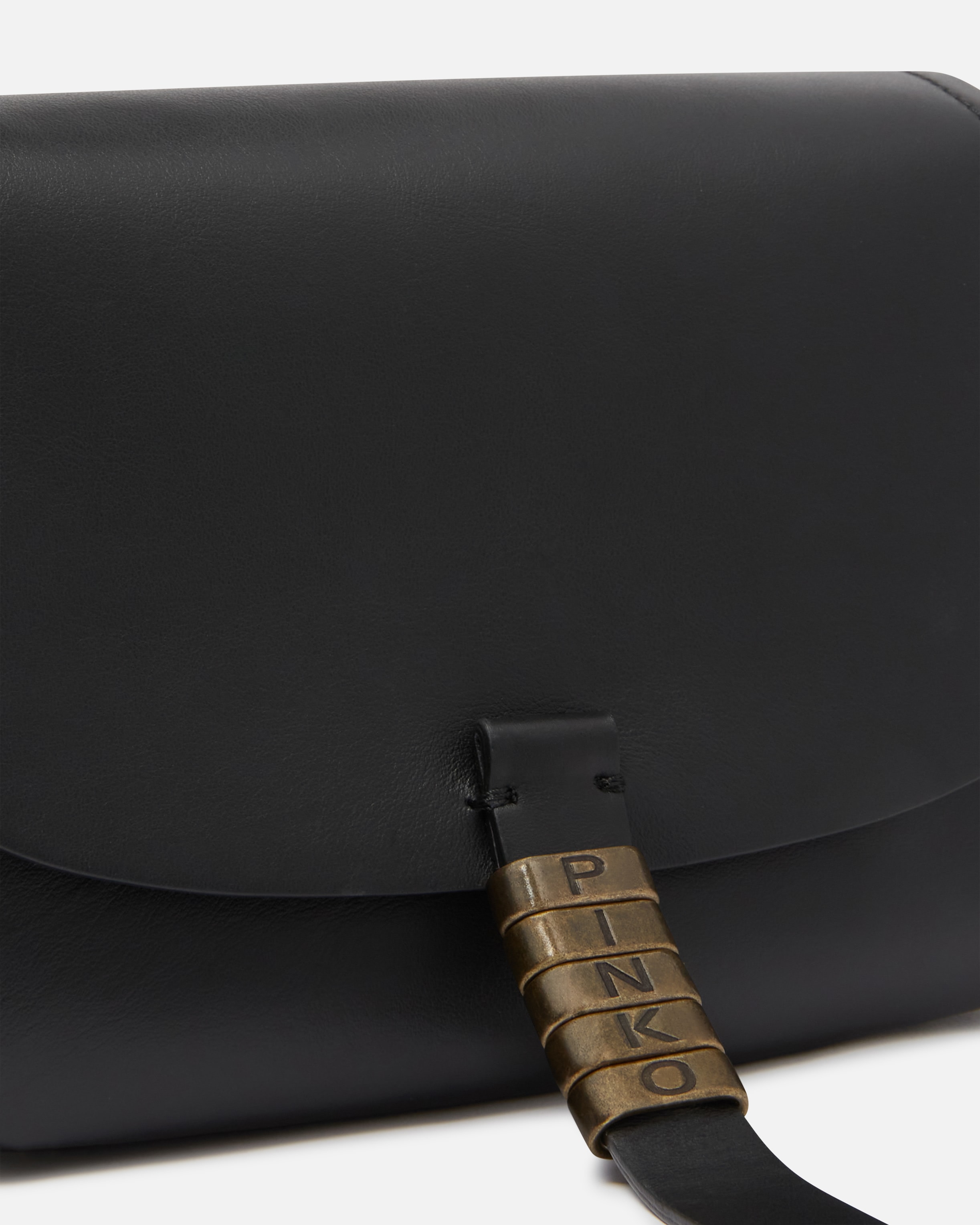 Soft leather crossbody bag PINKO → Shop Online