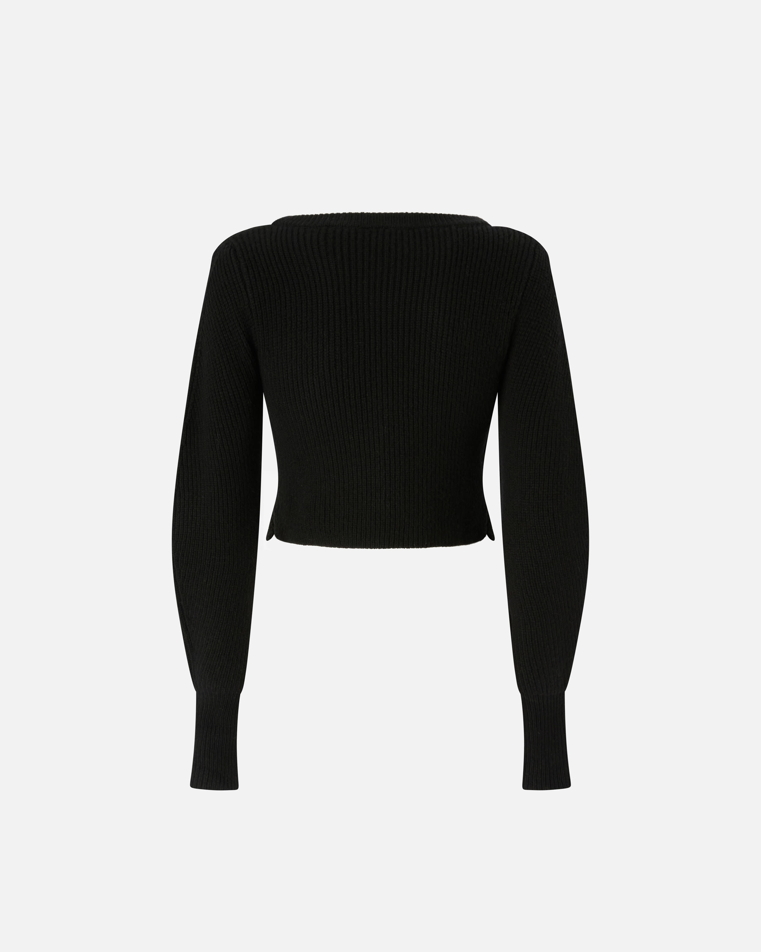 PINKO レースヘム付き リブニット　セーター PINKO レースヘム付き リブニットセーター