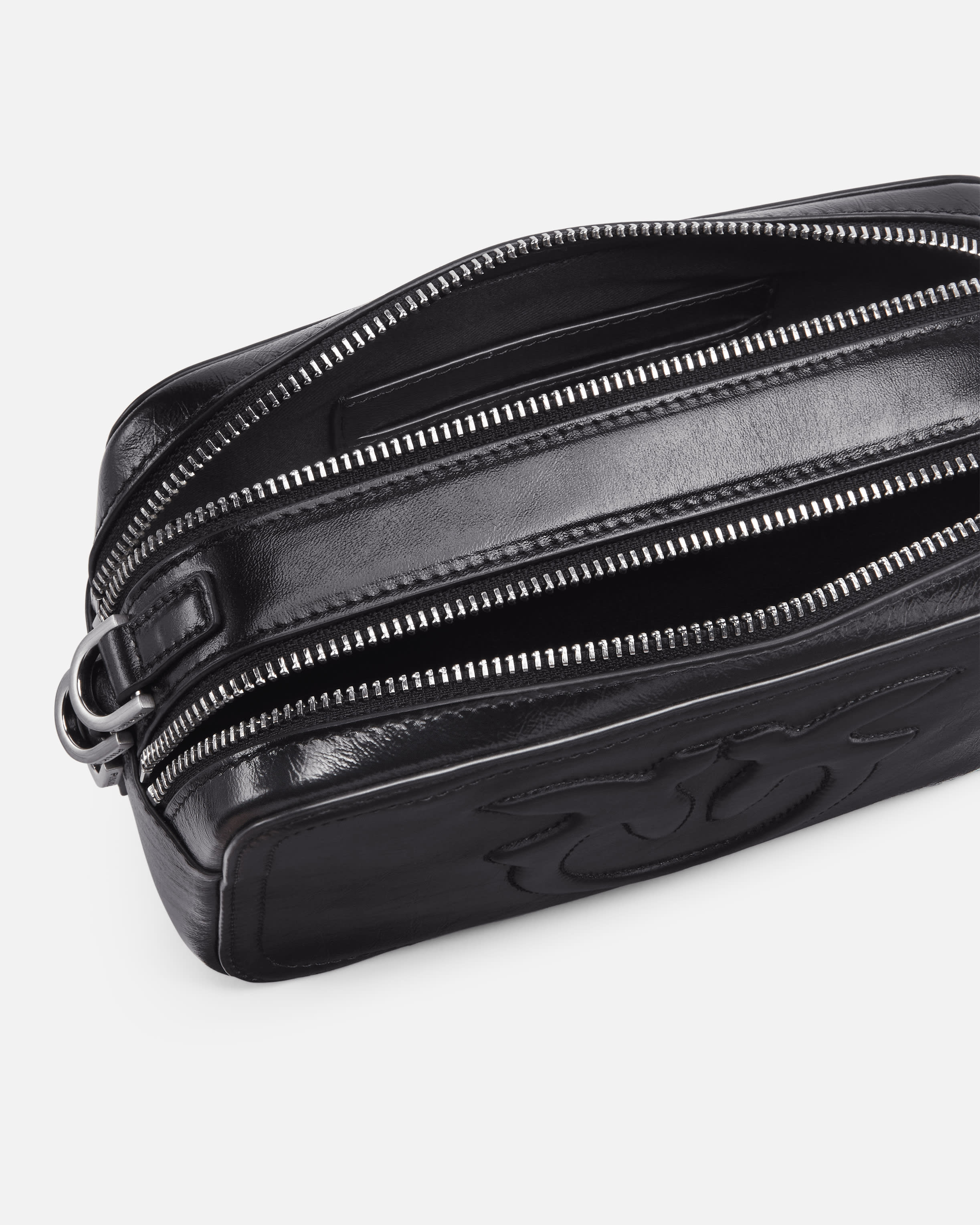 Camera bag with raised logo PINKO → Shop Online