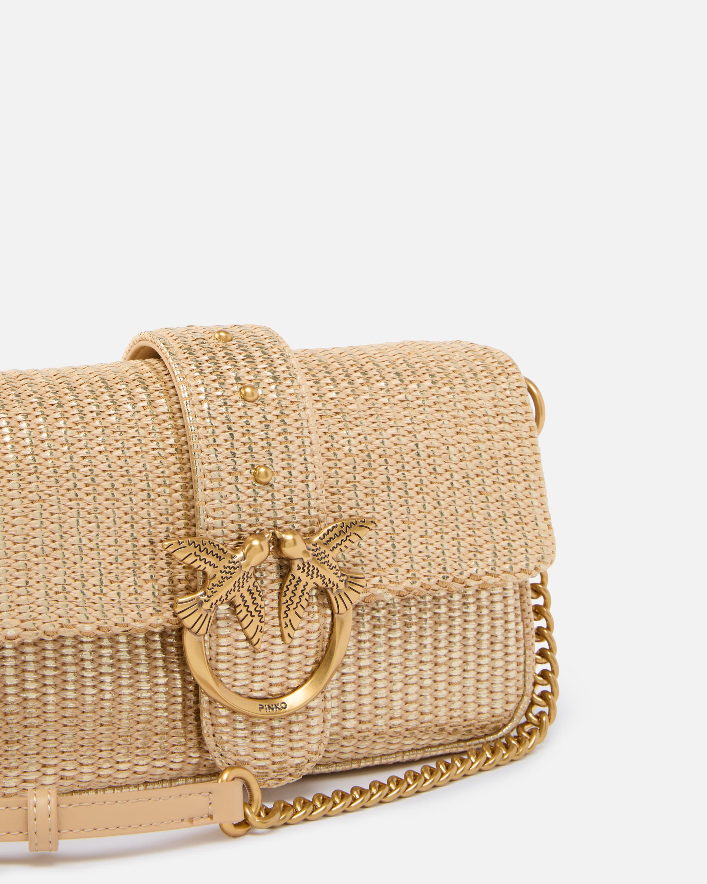 ショルダーバッグ・ポシェット Pinko MINI LOVE BAG SLOUCHY SHOULDER BAG PINKO Mini Love One Slouchy Shoulder Bag | Black | FARFETCH
