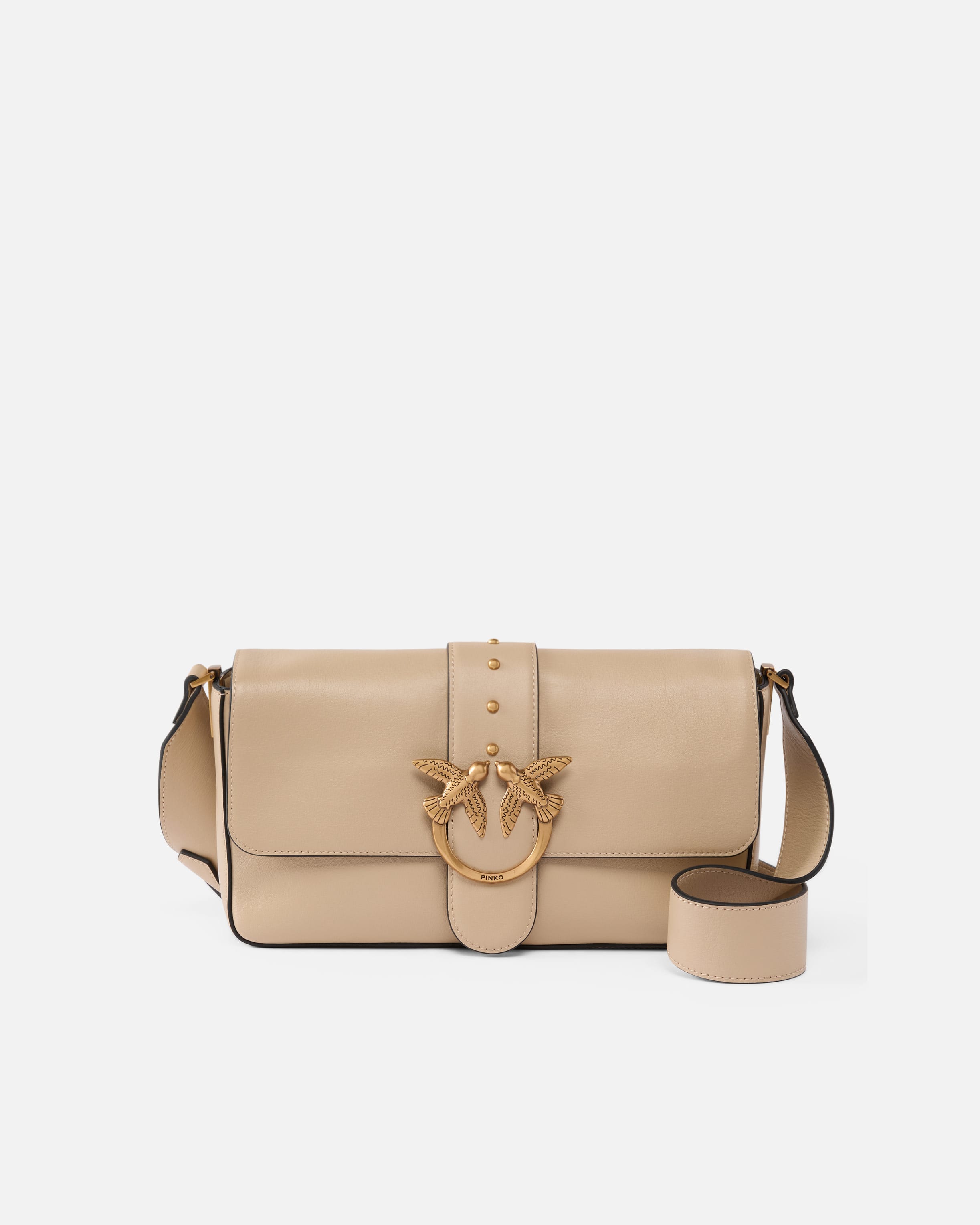 Love Bag large soft shoulder bag in leather PINKO → Shop Online